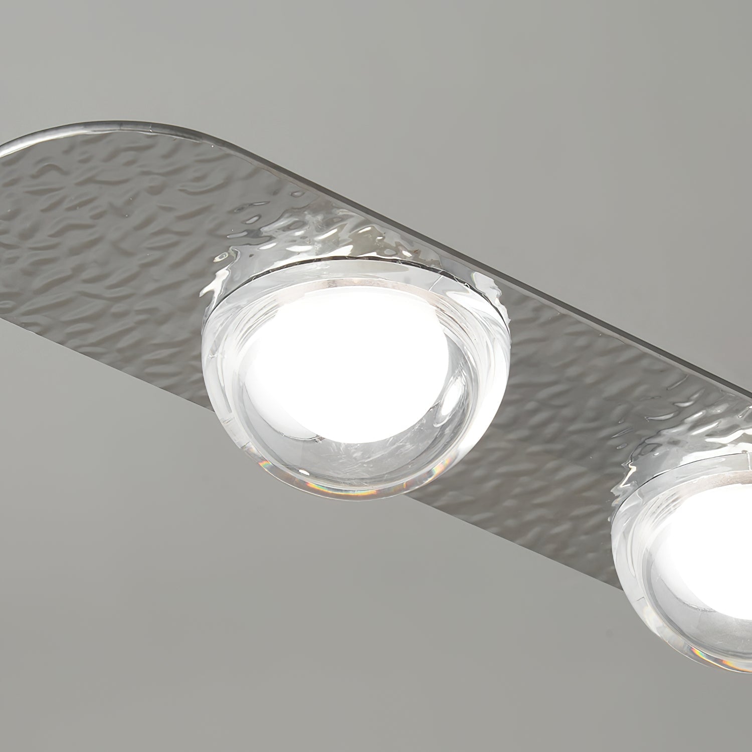 Aurora Pendant Lamp Linear Glass Minimalist - Blowlighting
