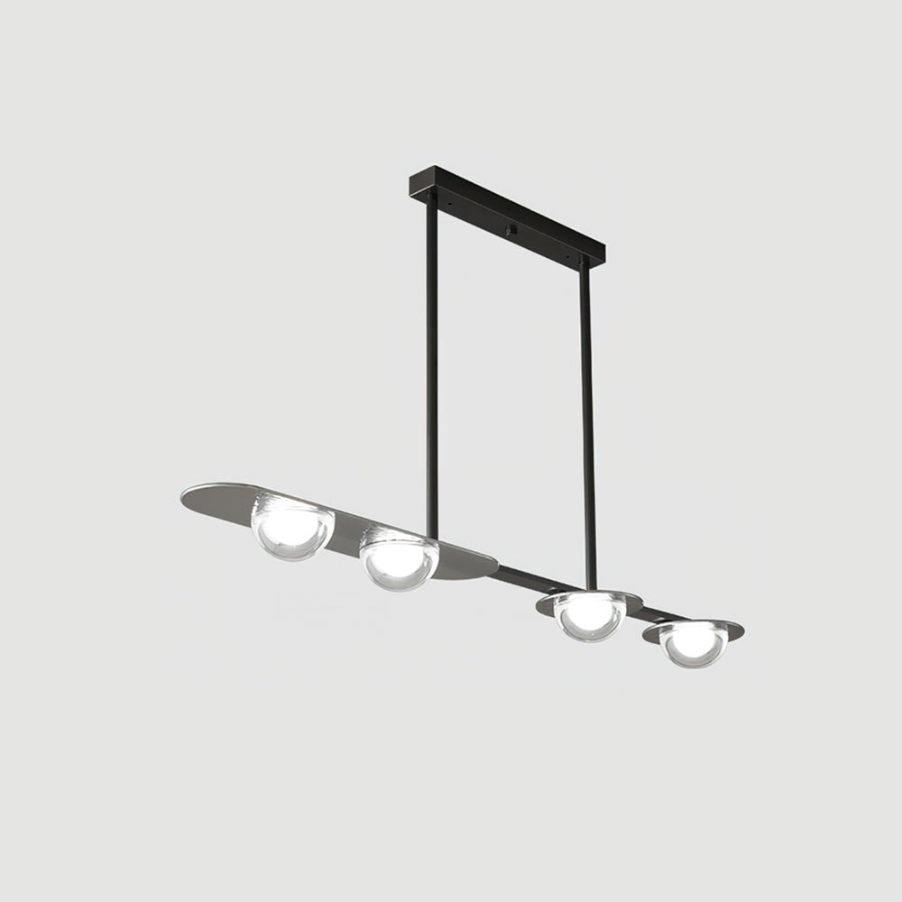 Aurora Pendant Lamp Linear Glass Minimalist - Blowlighting