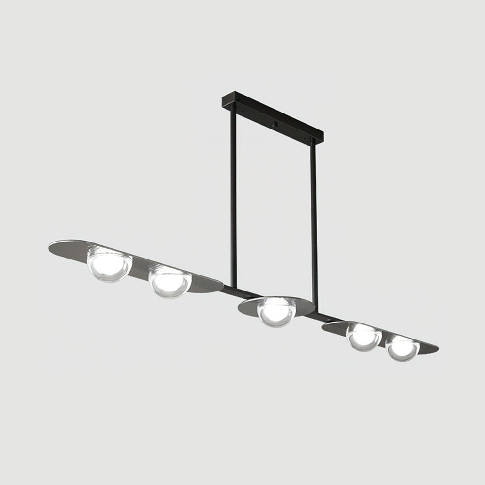 Aurora Pendant Lamp Linear Glass Minimalist - Blowlighting