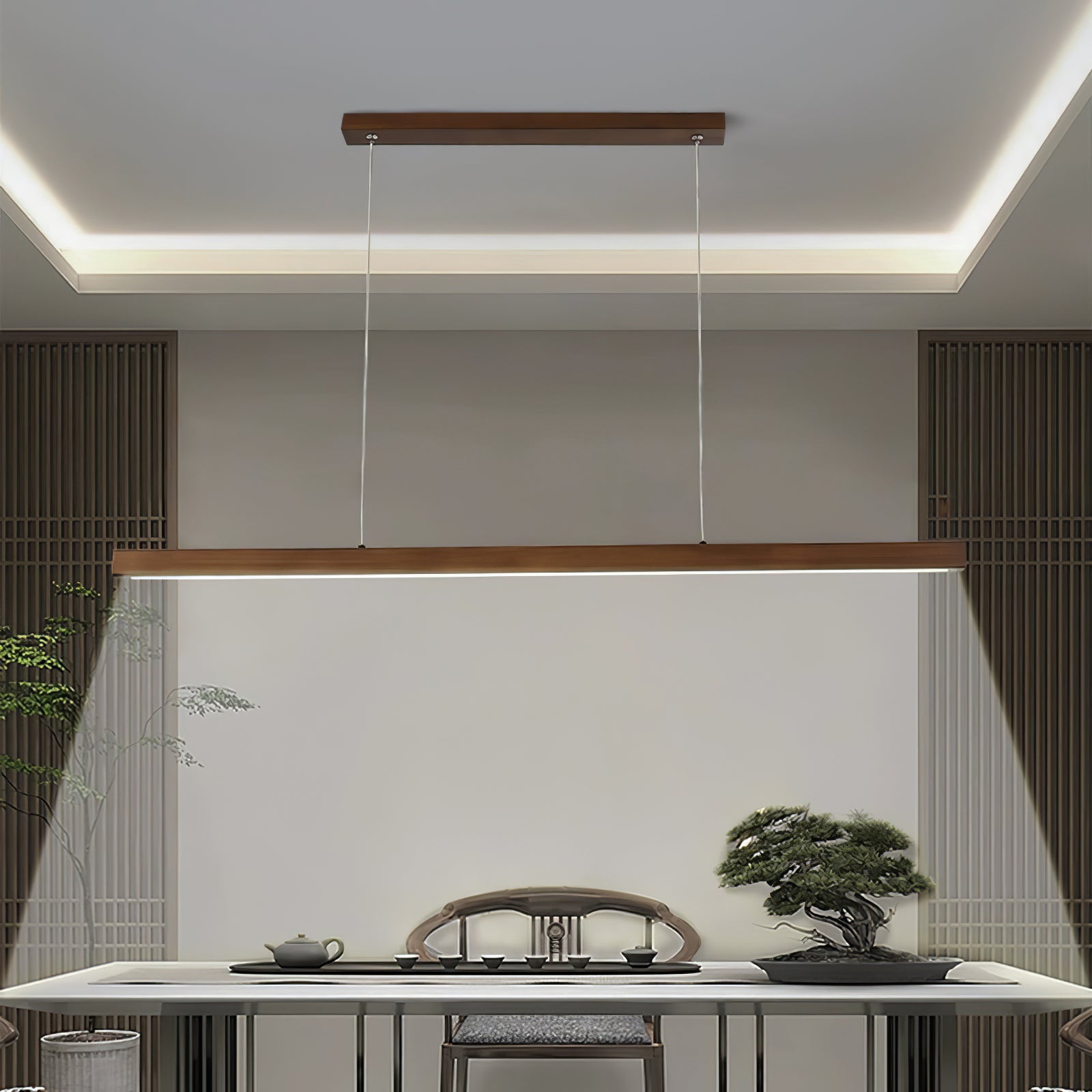 Linear Horizon Pendant Light - Blowlighting