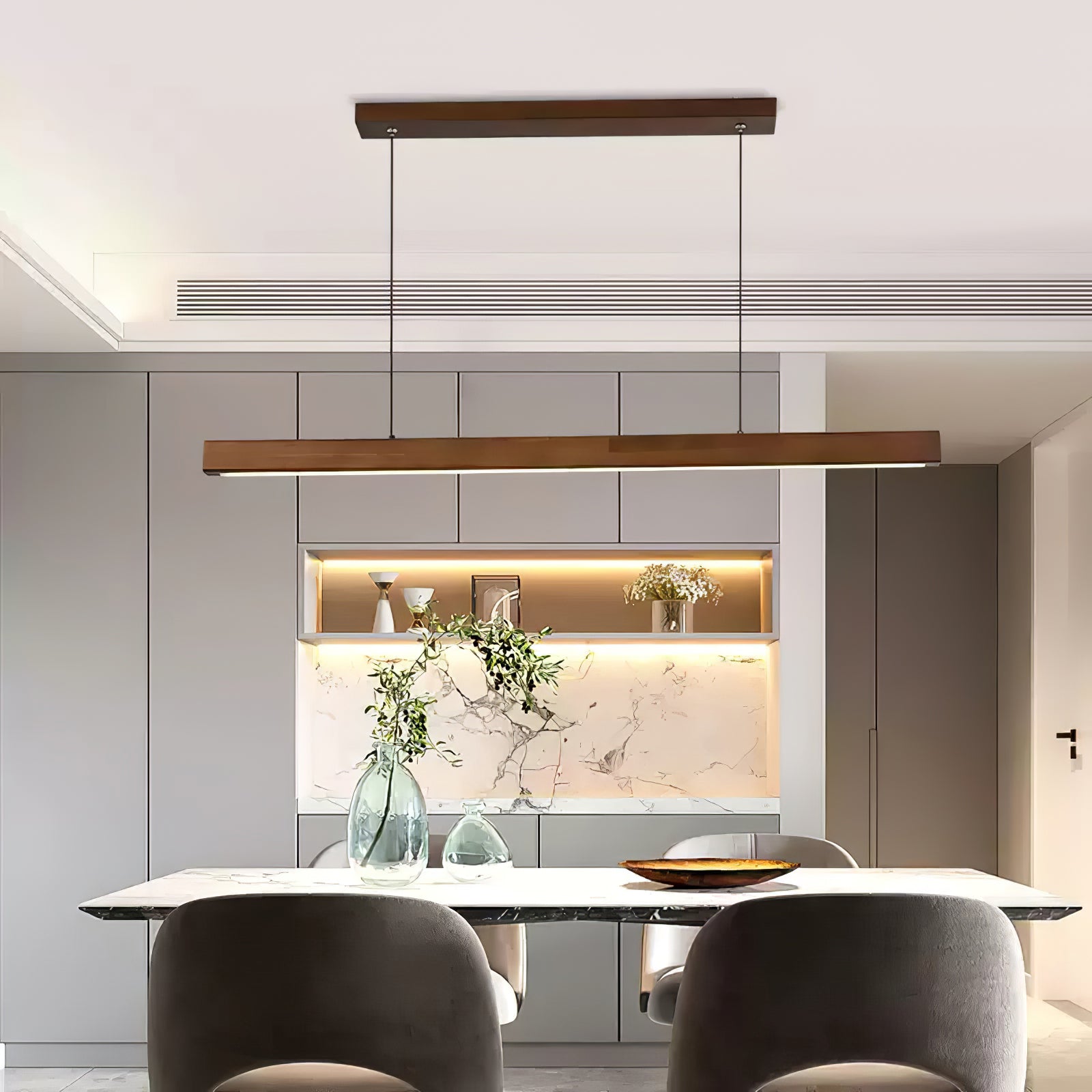 Linear Horizon Pendant Light - Blowlighting