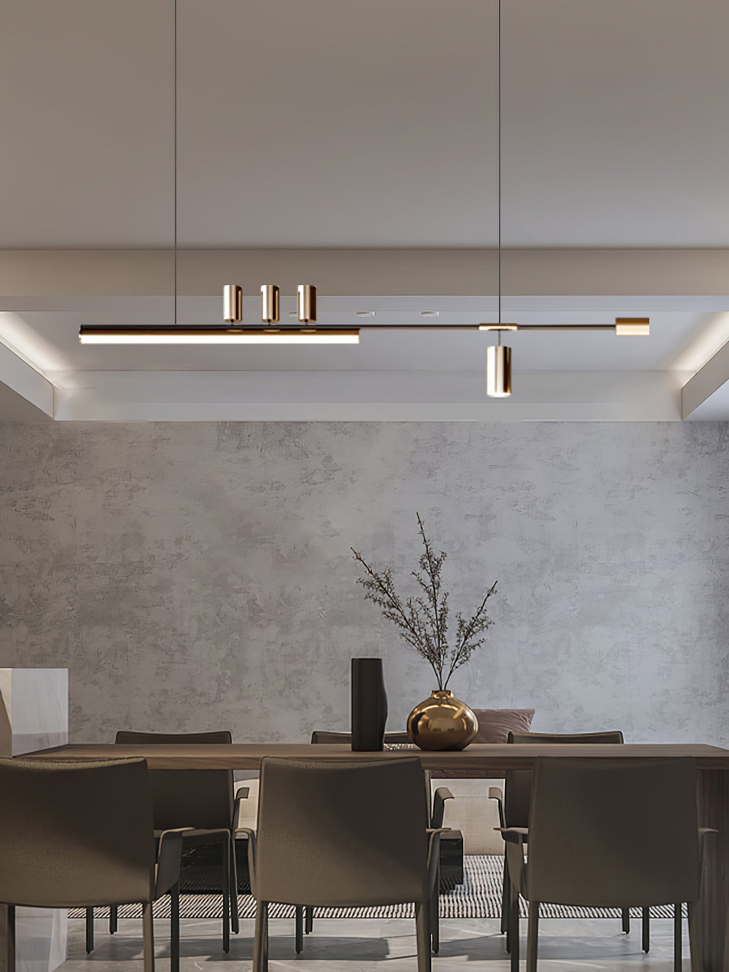 Linear Island Pendant Lamp - Blowlighting