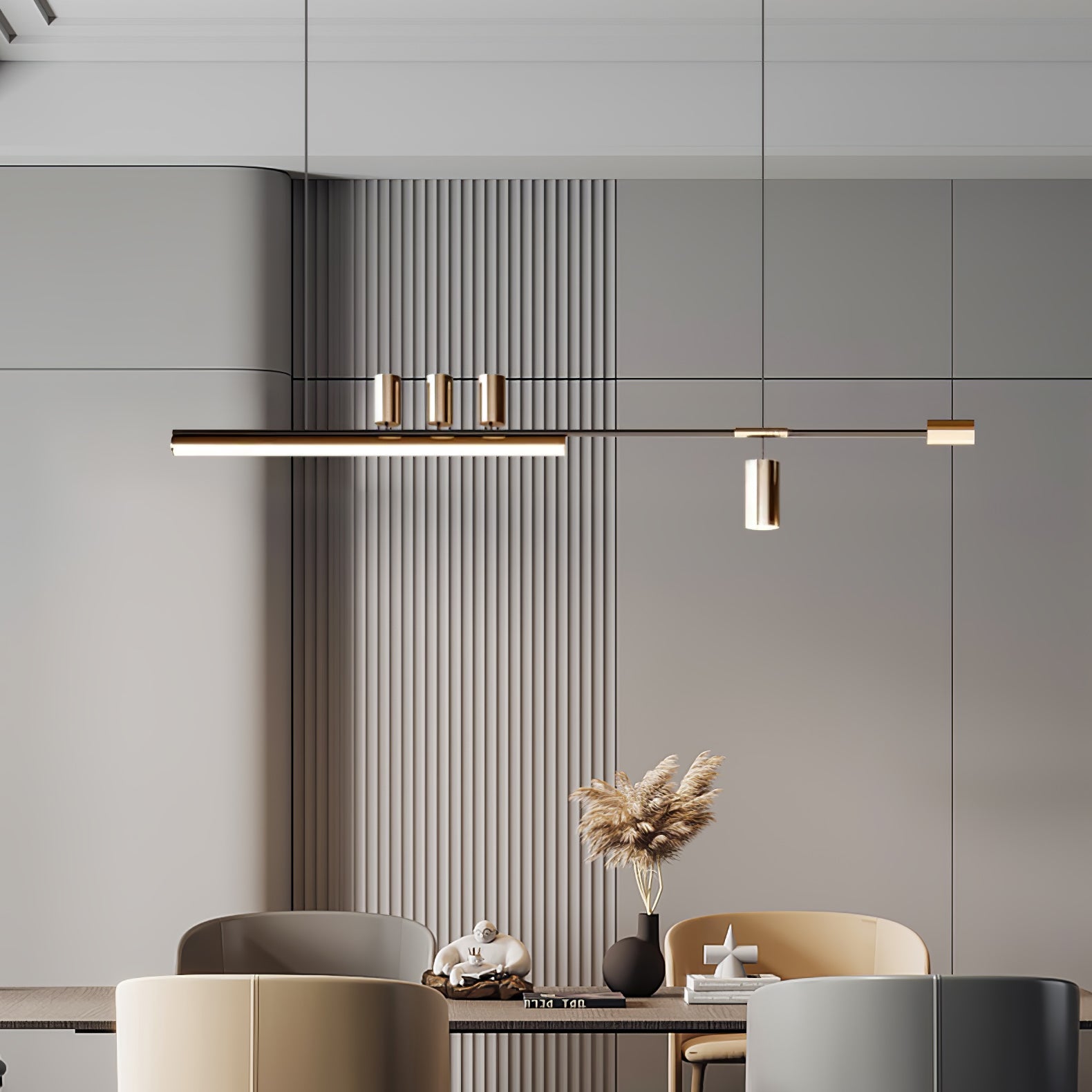 Linear Island Pendant Lamp - Blowlighting