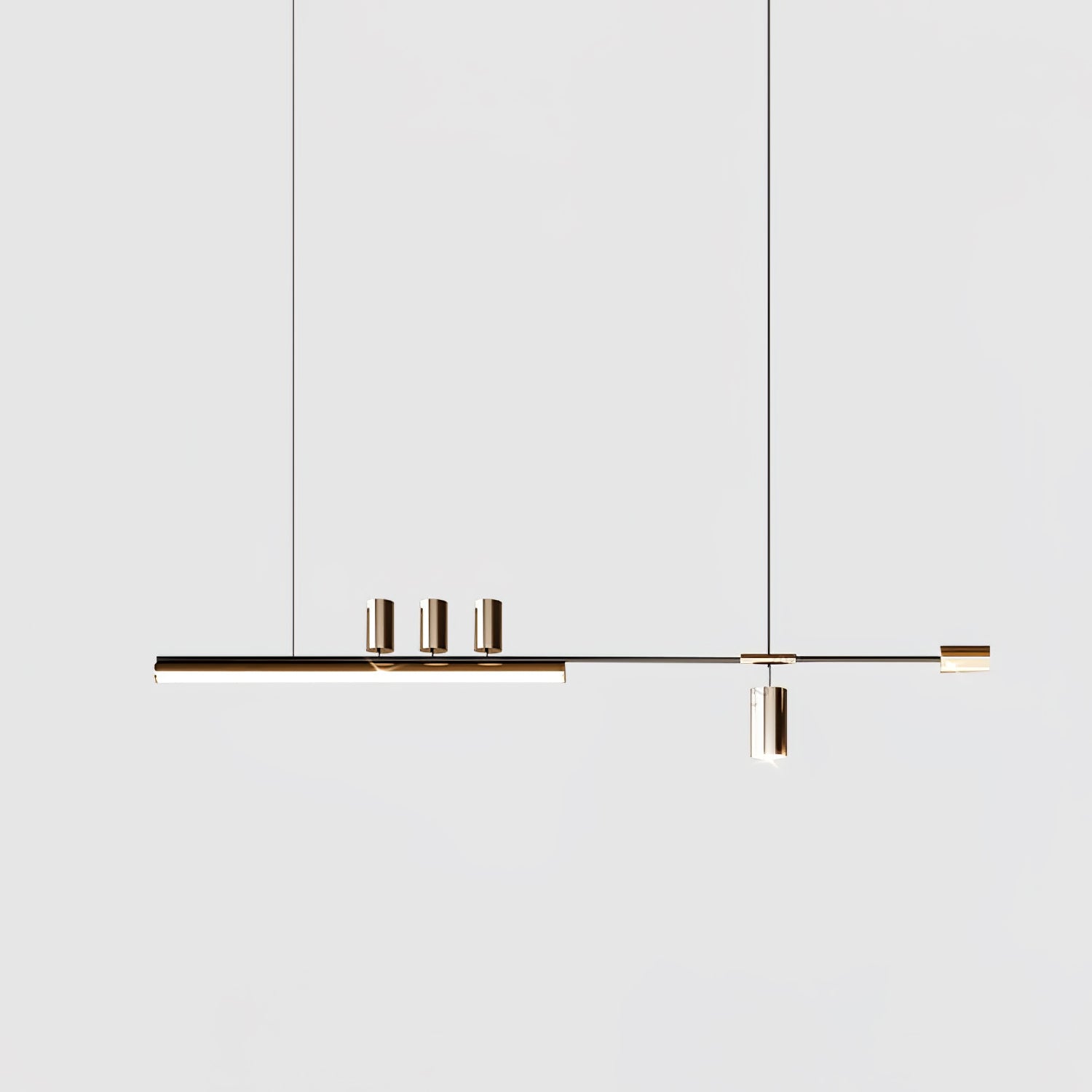Linear Island Pendant Lamp - Blowlighting