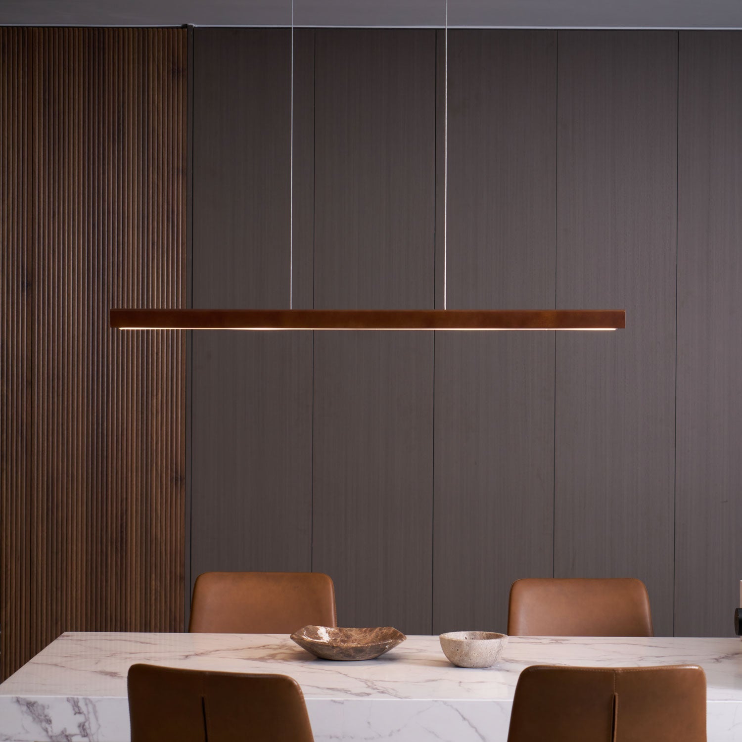 Linear Horizon Pendant Light - Blowlighting