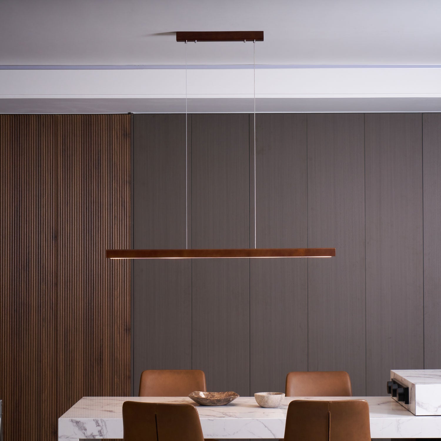 Linear Horizon Pendant Light - Blowlighting