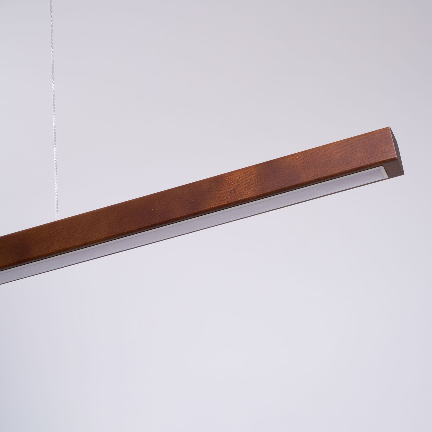 Linear Wooden Pendant Light - Blowlighting