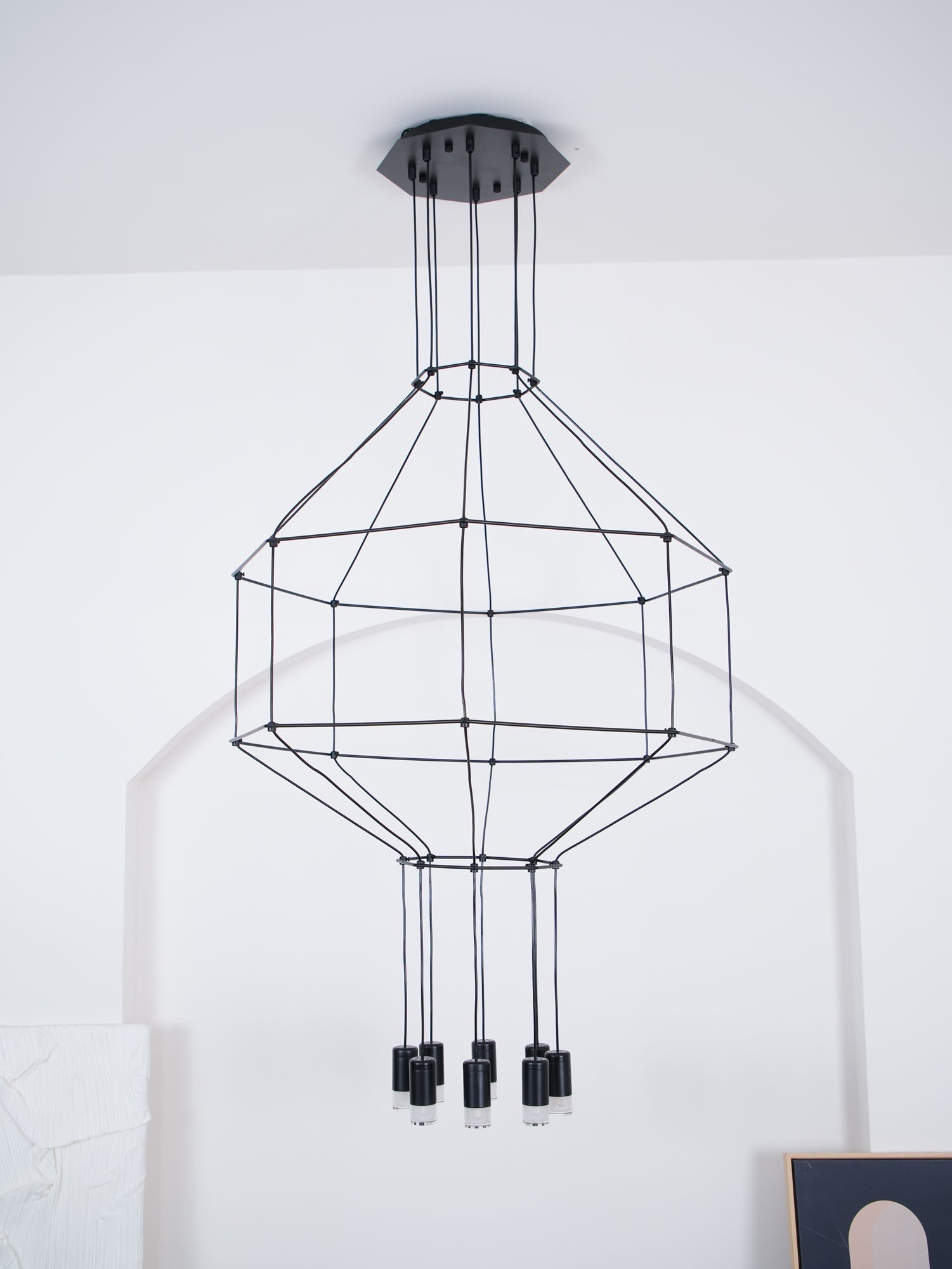 Lines Chandelier - Blowlighting
