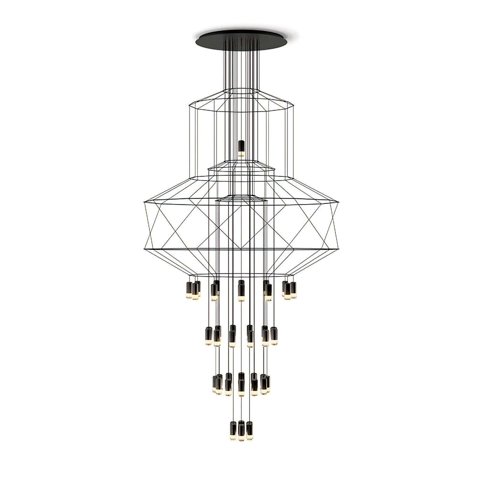 Lines Chandelier - Blowlighting