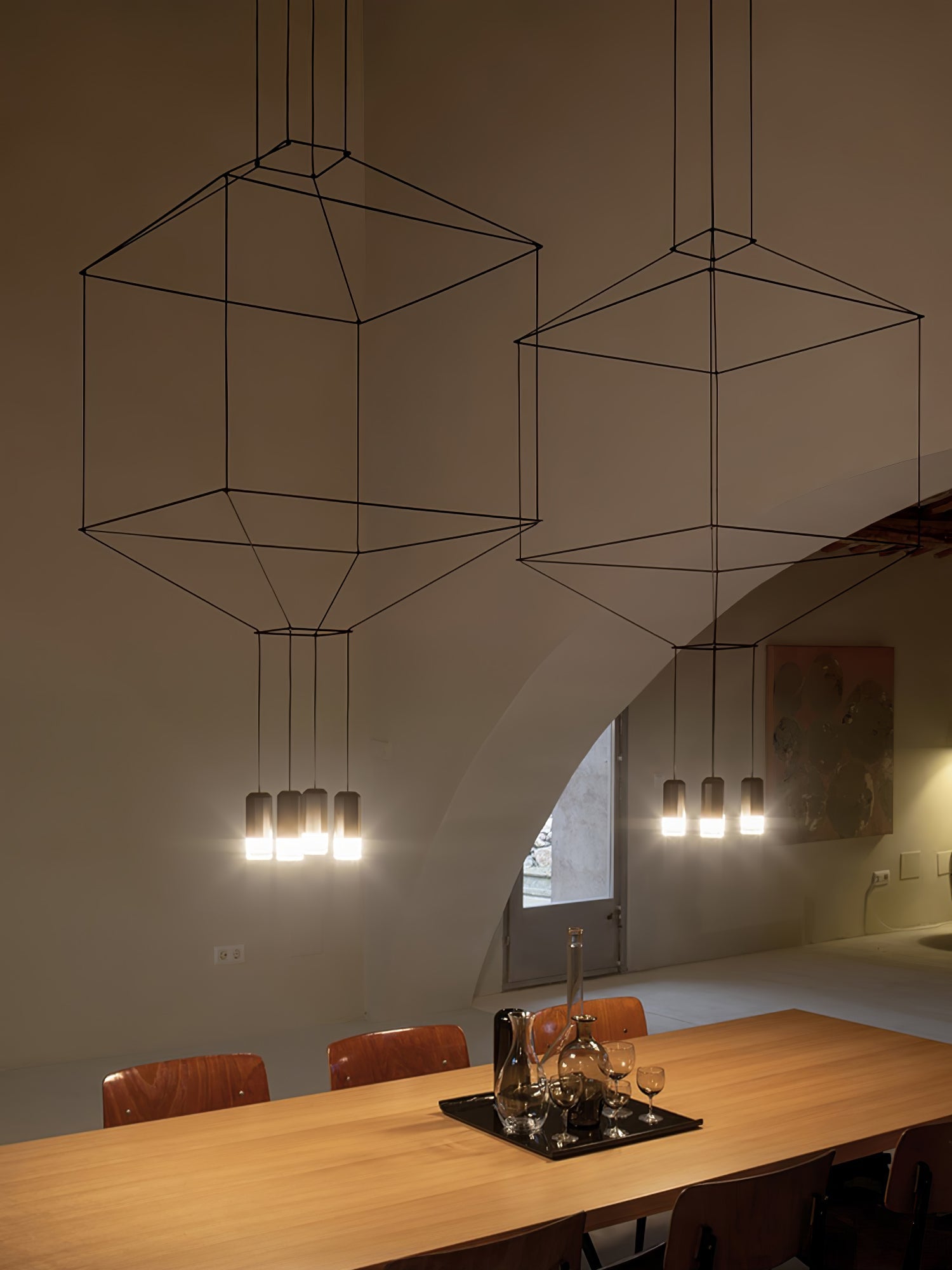 Lines Chandelier - Blowlighting