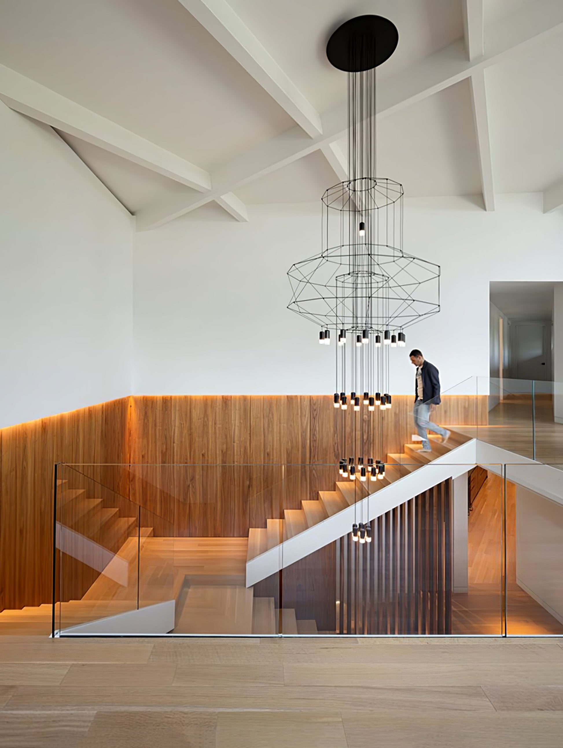 Lines Chandelier - Blowlighting