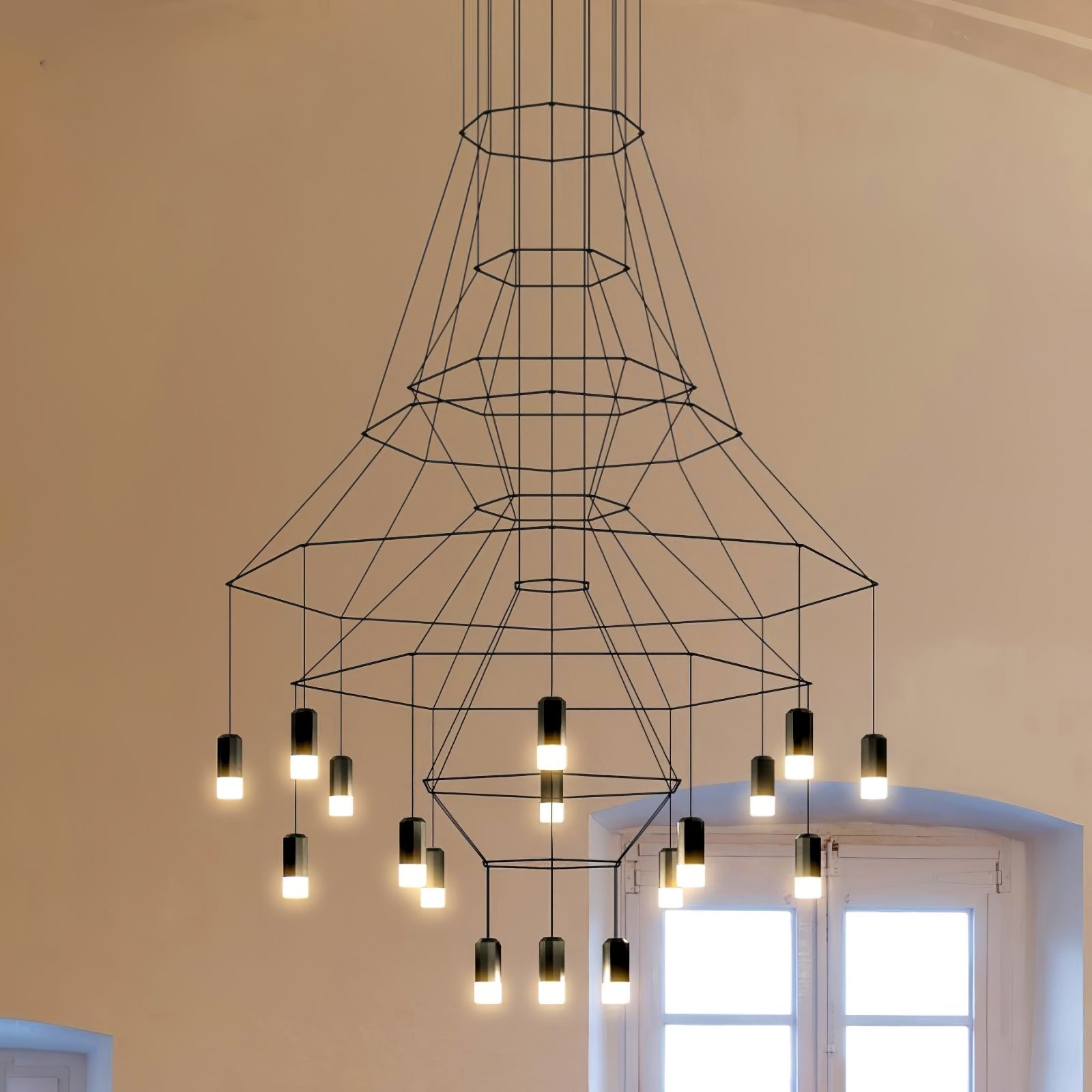 Lines Chandelier - Blowlighting