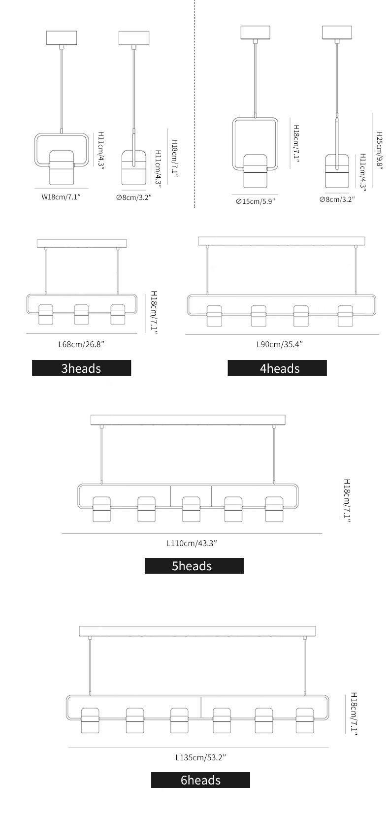 Adjustable Glass Pendant Light - Blowlighting