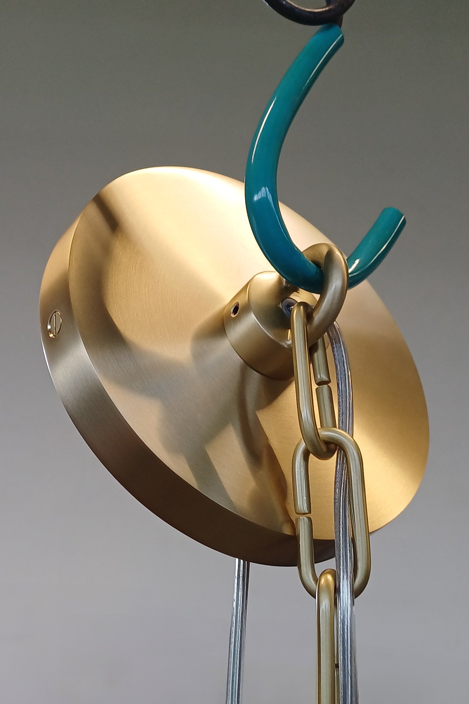 Linka Eclectic Brass Chandelier