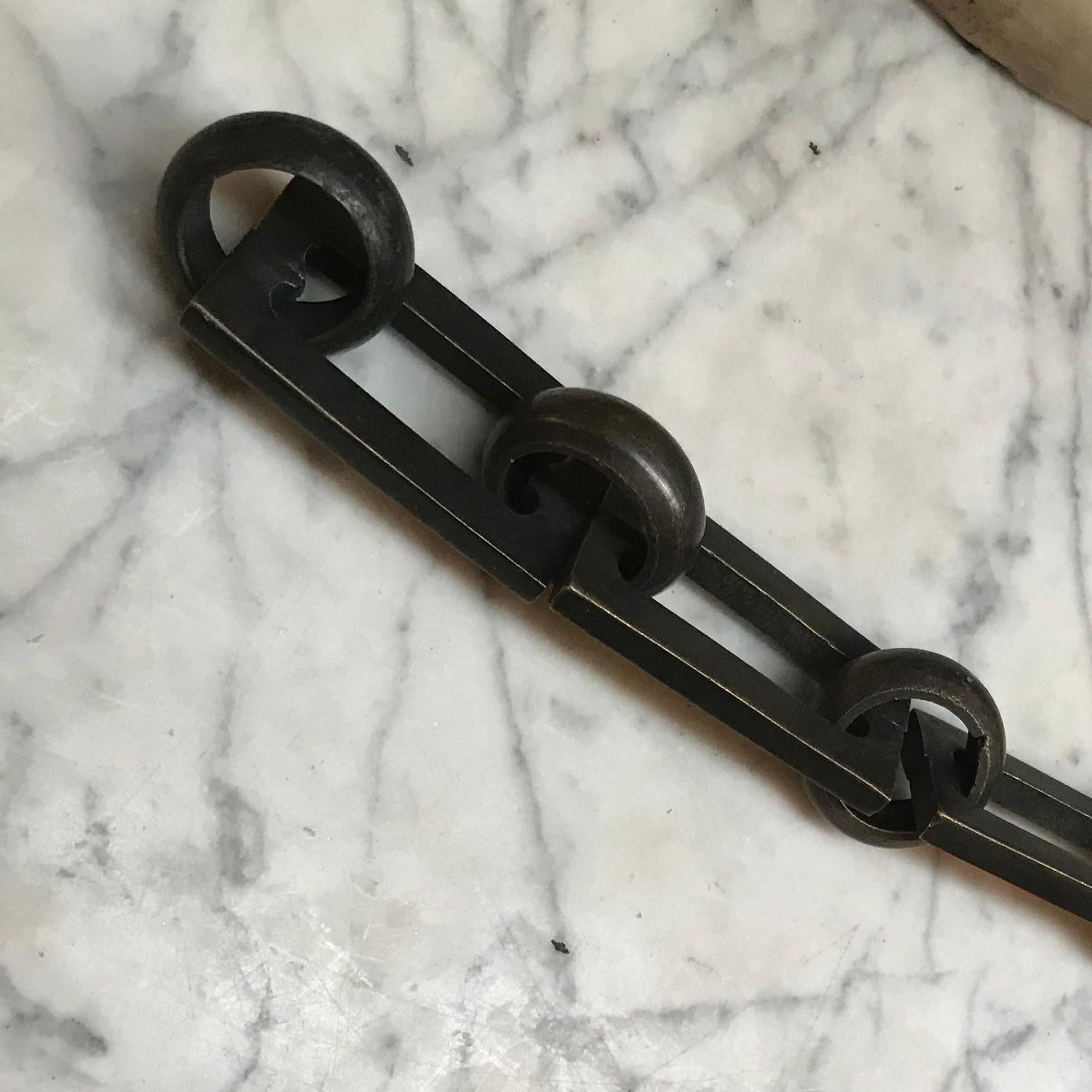 Linka Eclectic Brass Chandelier