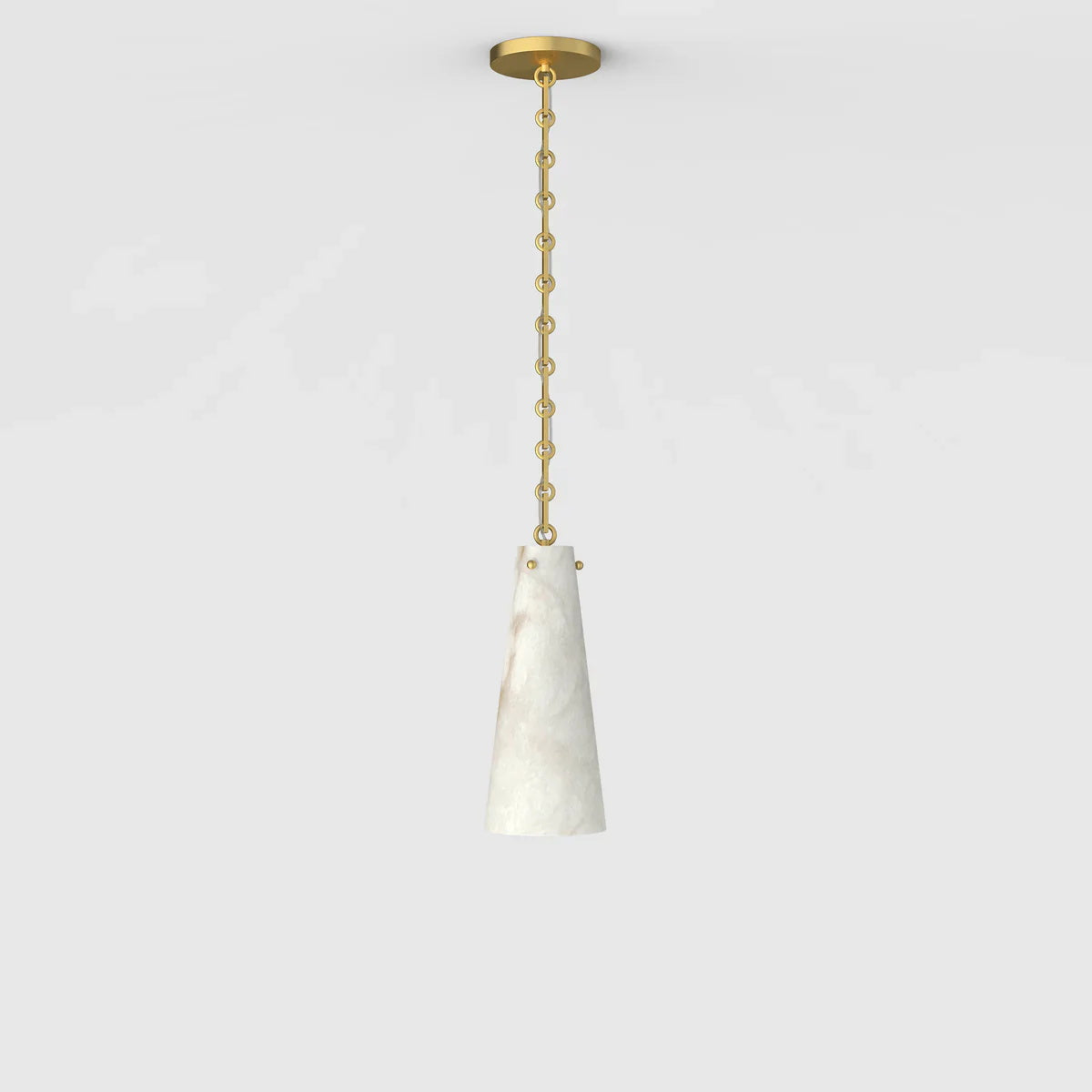 Linka Eclectic Brass Chandelier