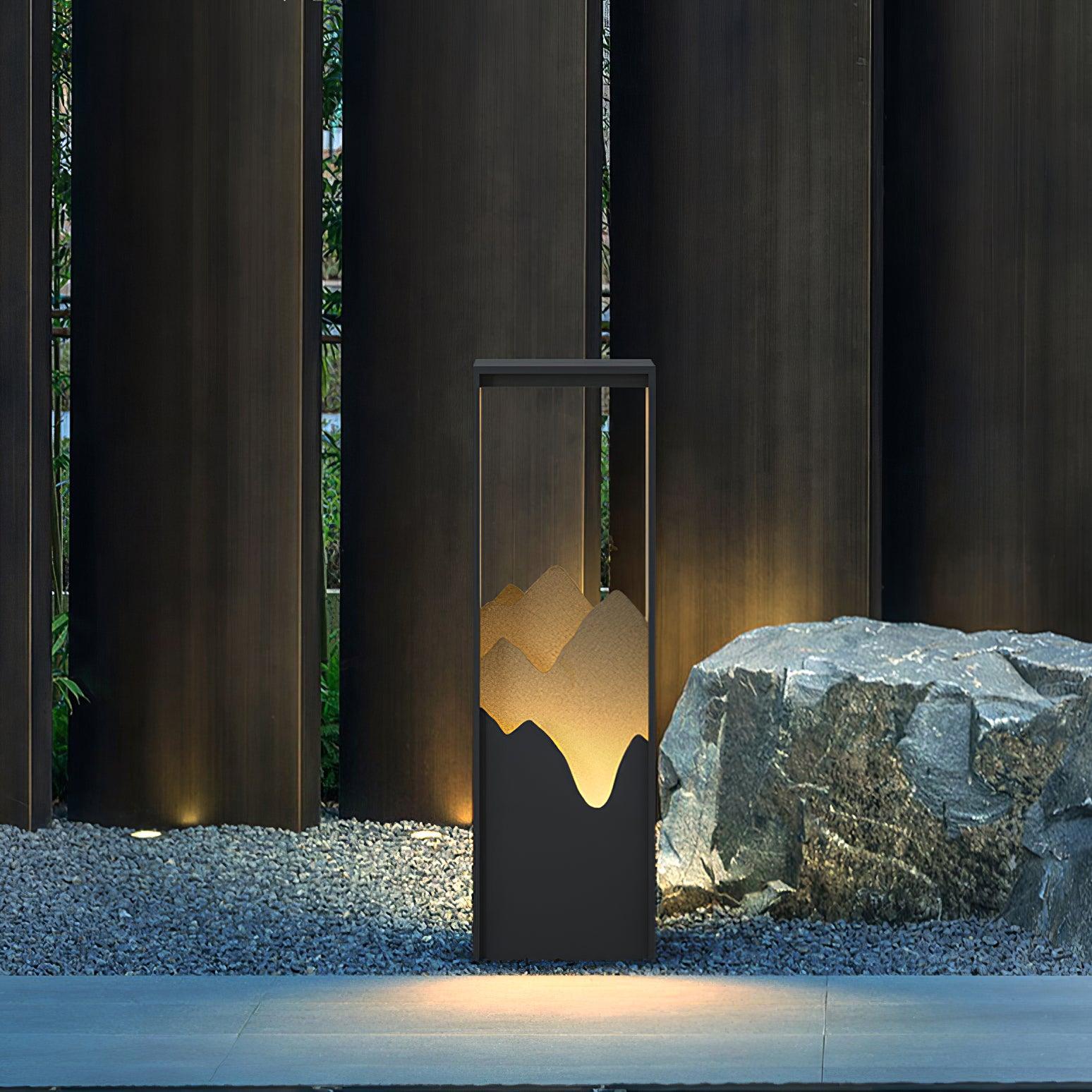 Zen Rustic Acrylic Outdoor Light - Blowlighting