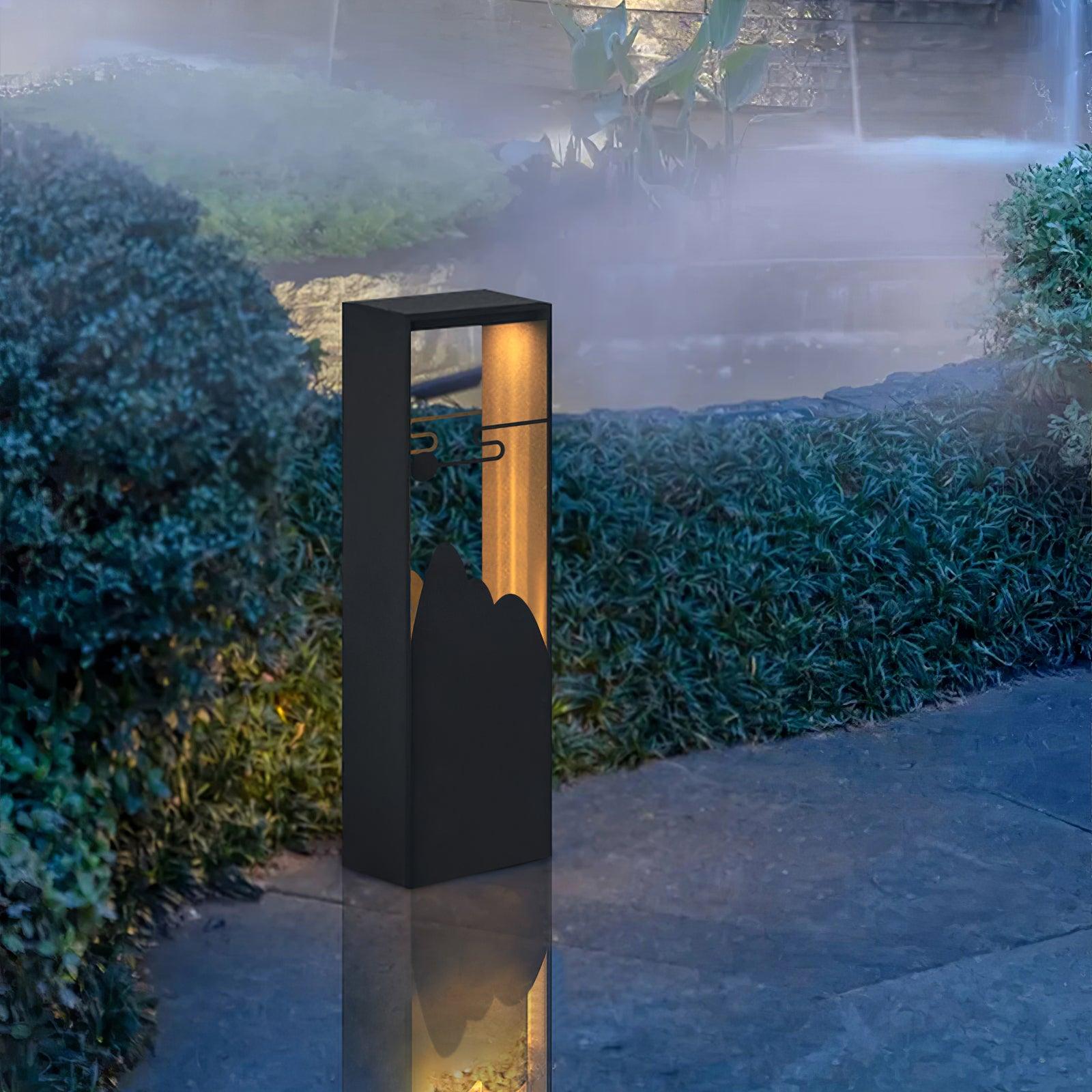 Zen Rustic Acrylic Outdoor Light - Blowlighting