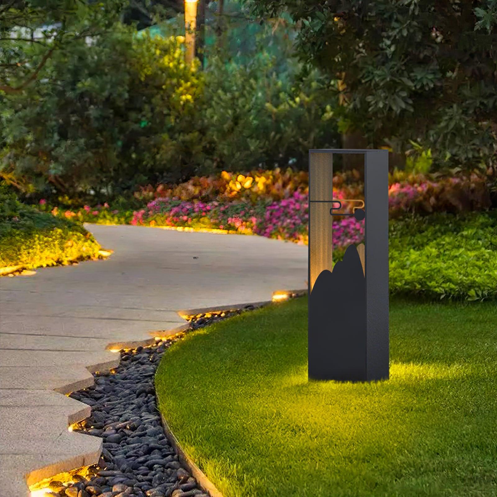 Zen Rustic Acrylic Outdoor Light - Blowlighting