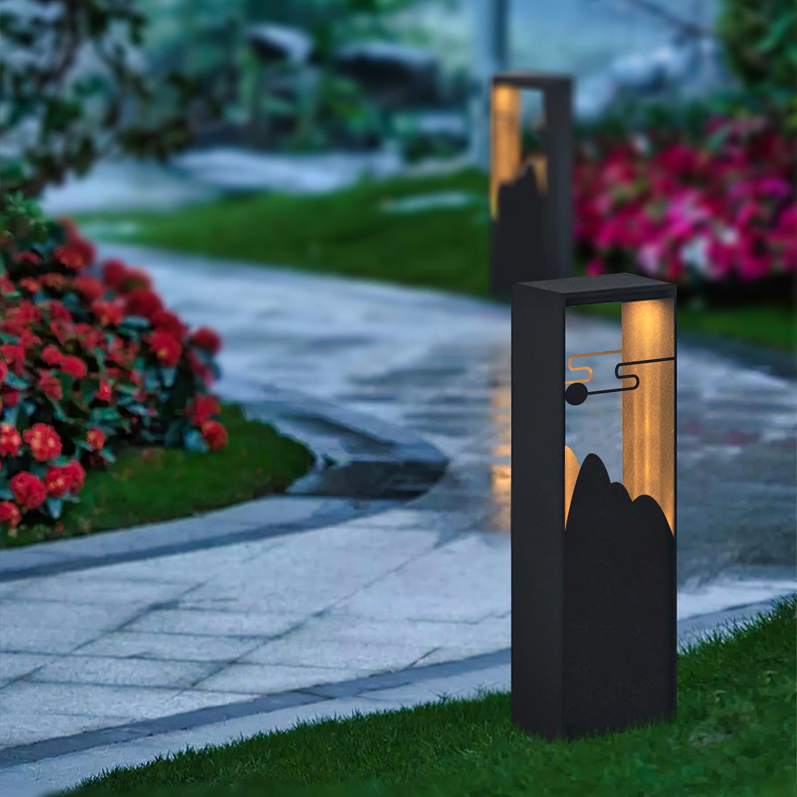 Zen Rustic Acrylic Outdoor Light - Blowlighting