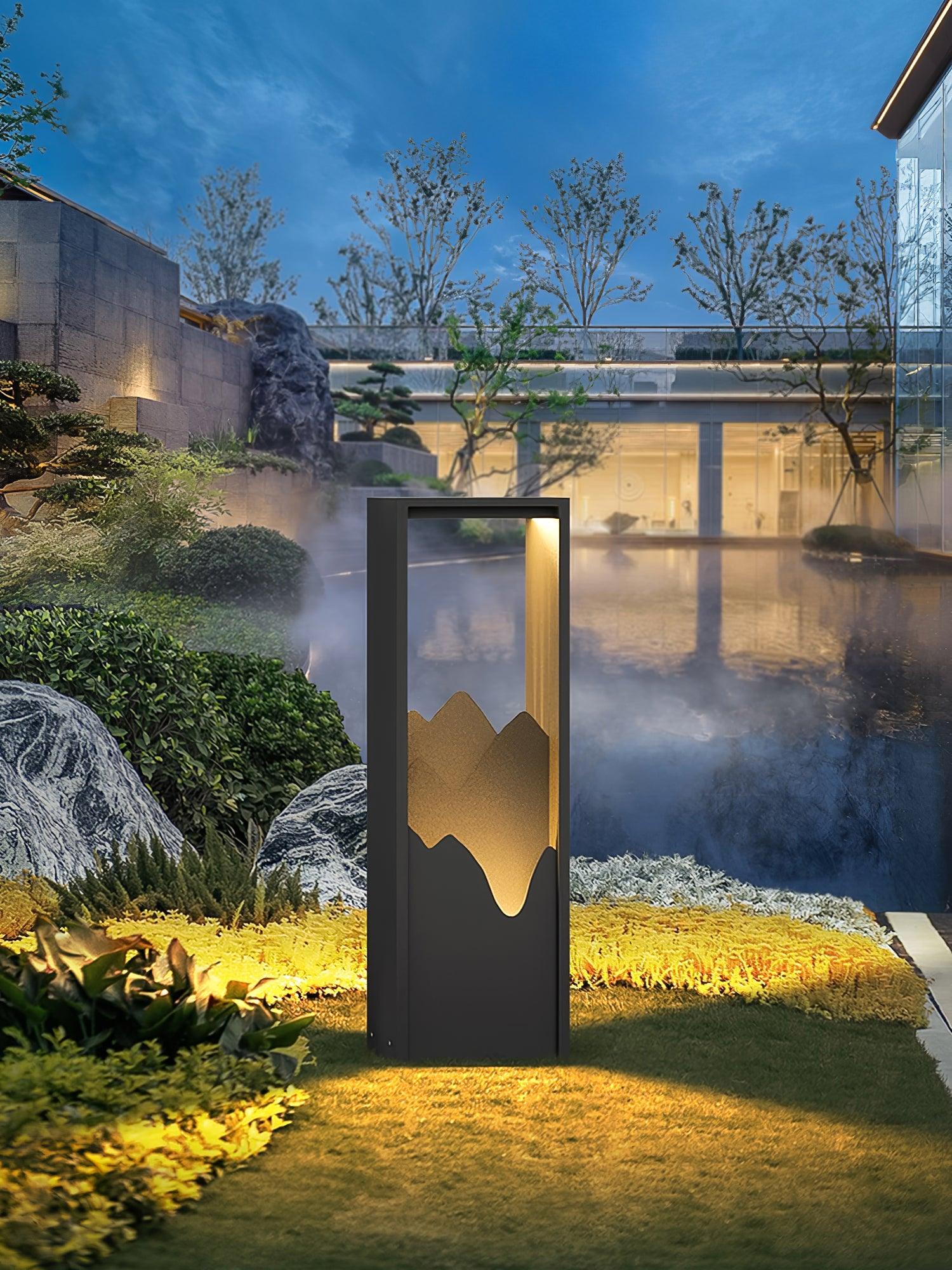 Zen Rustic Acrylic Outdoor Light - Blowlighting
