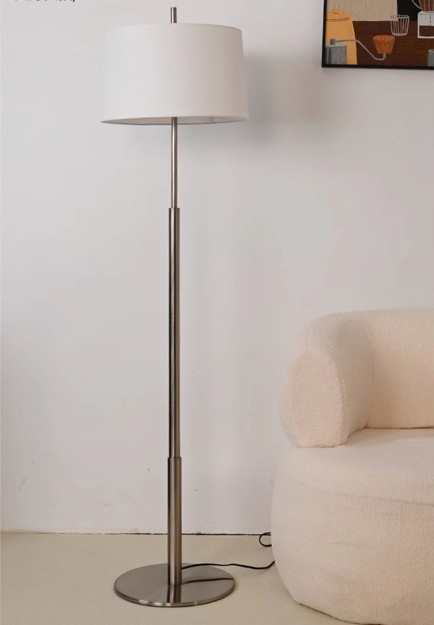 Brooks Minimalist Metal Floor Lamp - Blowlighting
