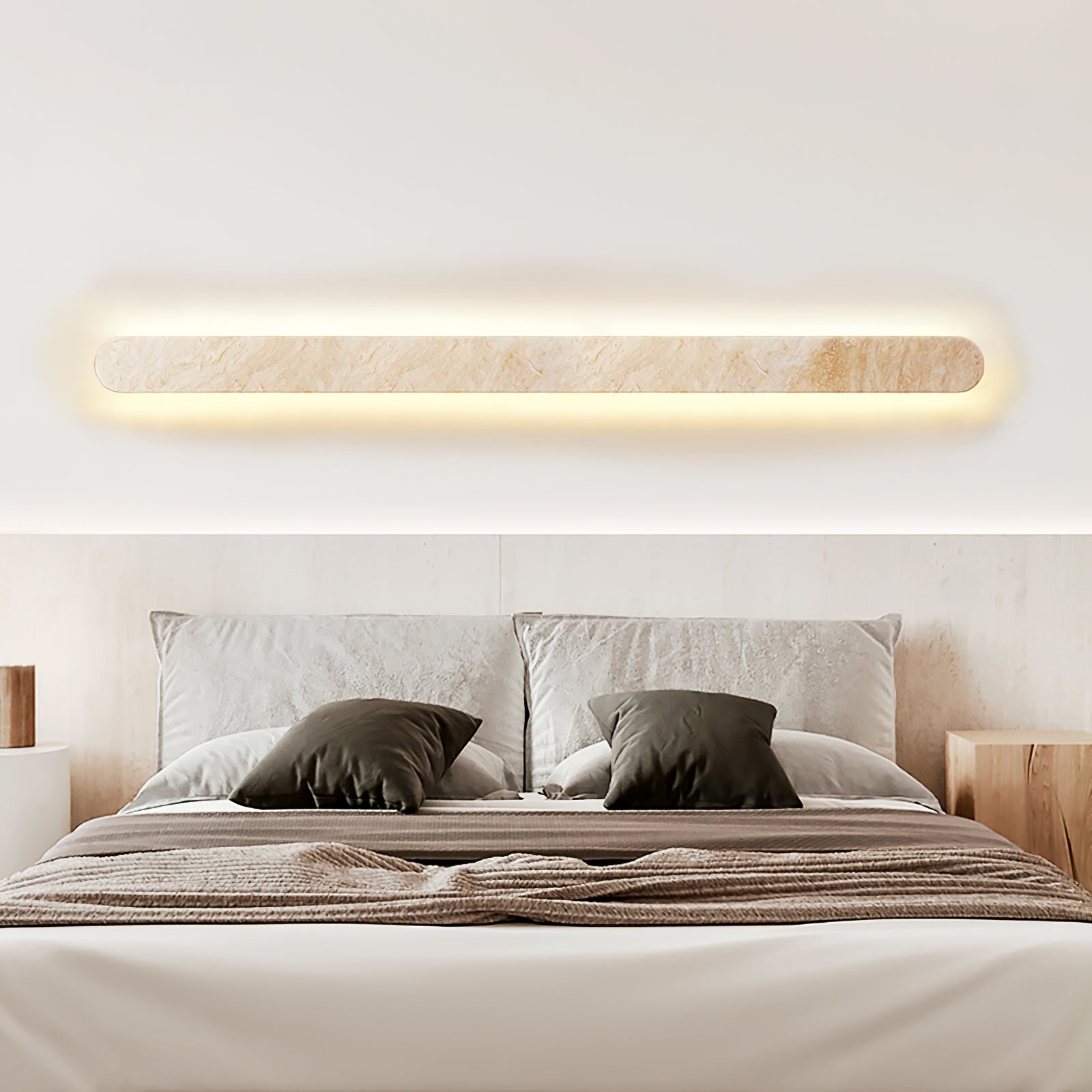 Elraee Travertine Wall Light - Blowlighting