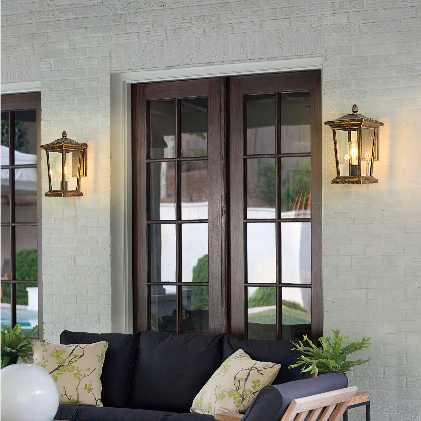 Lodge Birdcage Outdoor Wall Lamp - Blowlighting