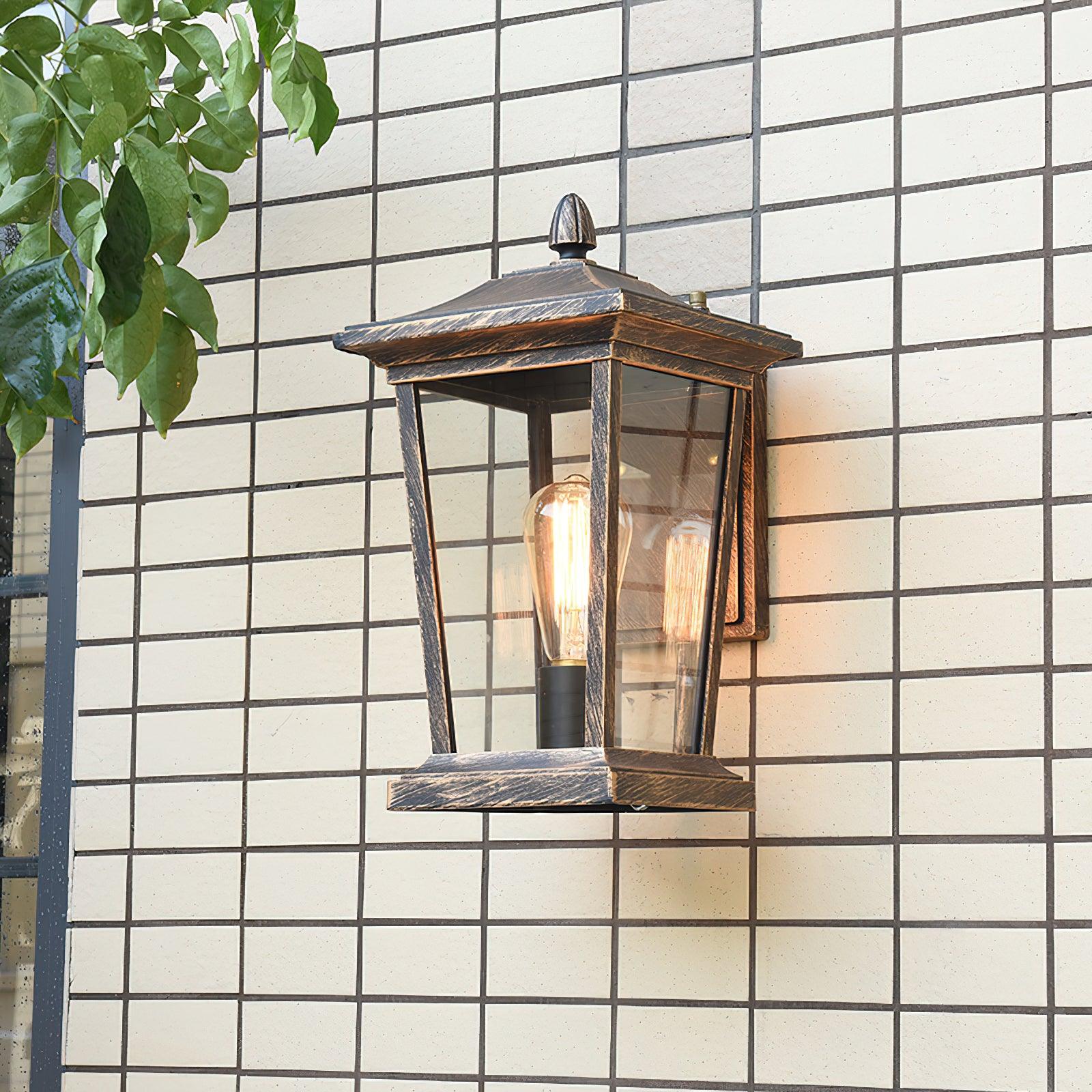 Lodge Birdcage Outdoor Wall Lamp - Blowlighting