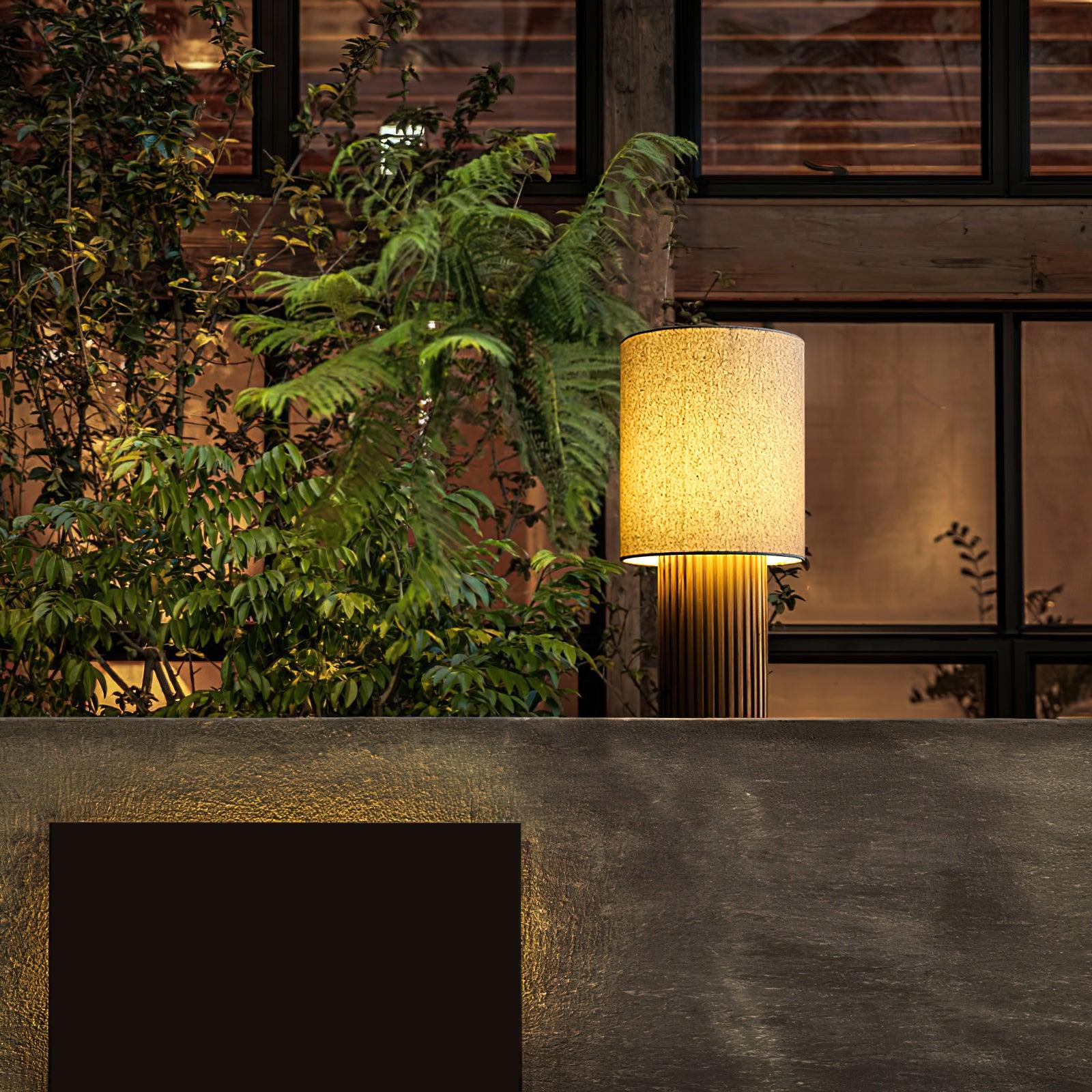 Grove Vintage Fabric Table Lamp - Blowlighting