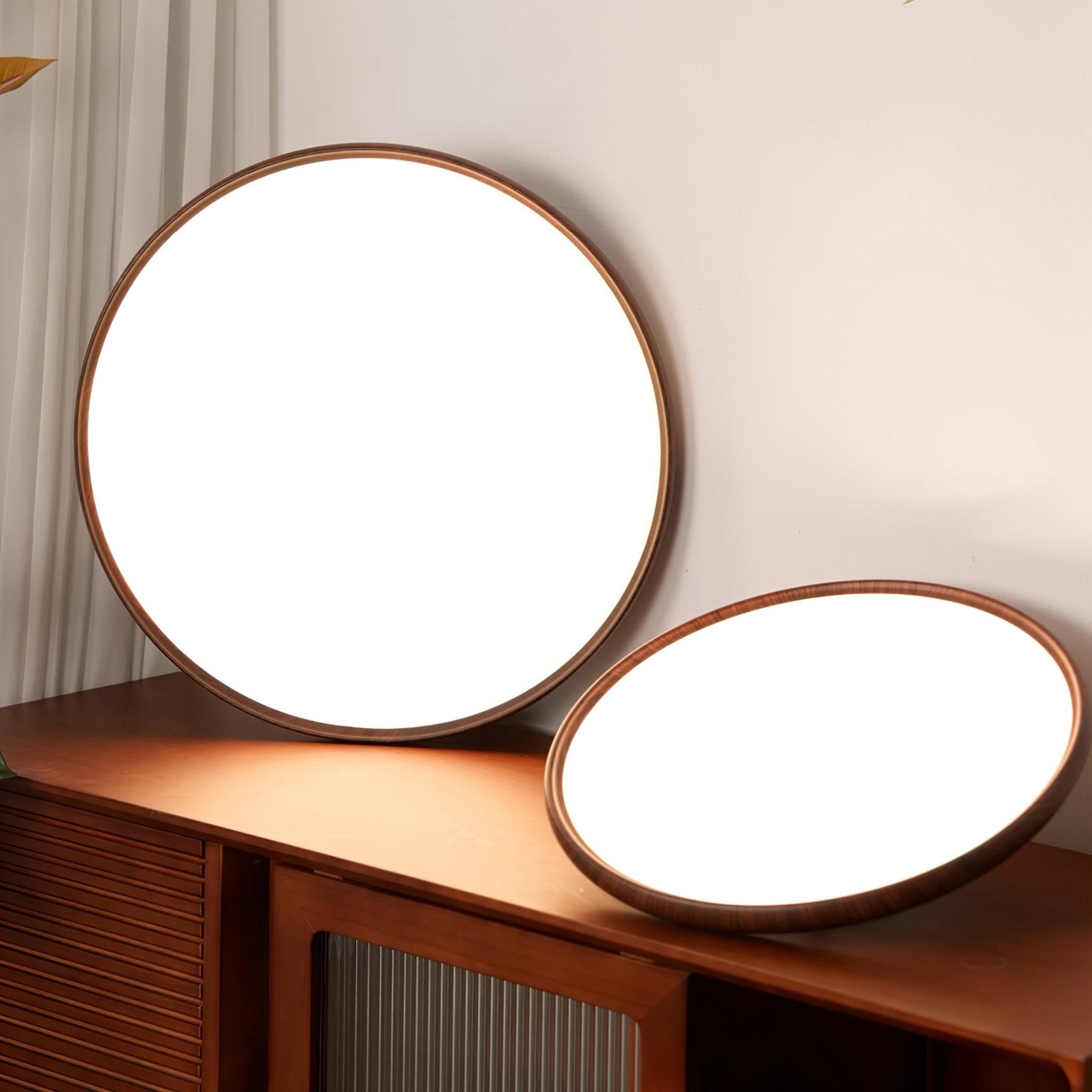 Lola Wood Grain Adjustable Ceiling Lamp - Blowlighting
