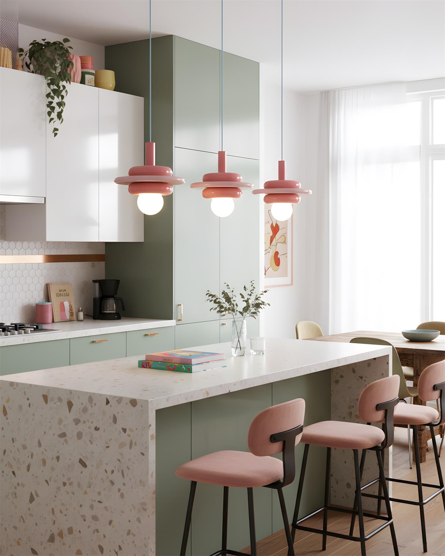 LolliDrop Memphis Glass Pendant Light