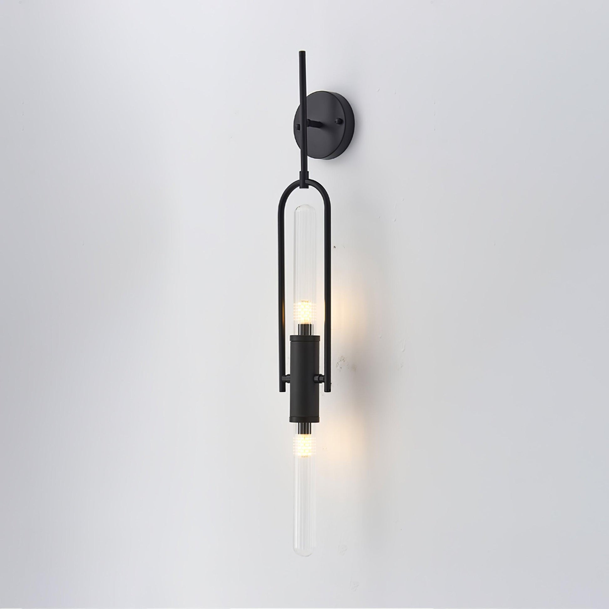 Olraeos Nordic Art Long Arc Glass Wall Lamp - Blowlighting