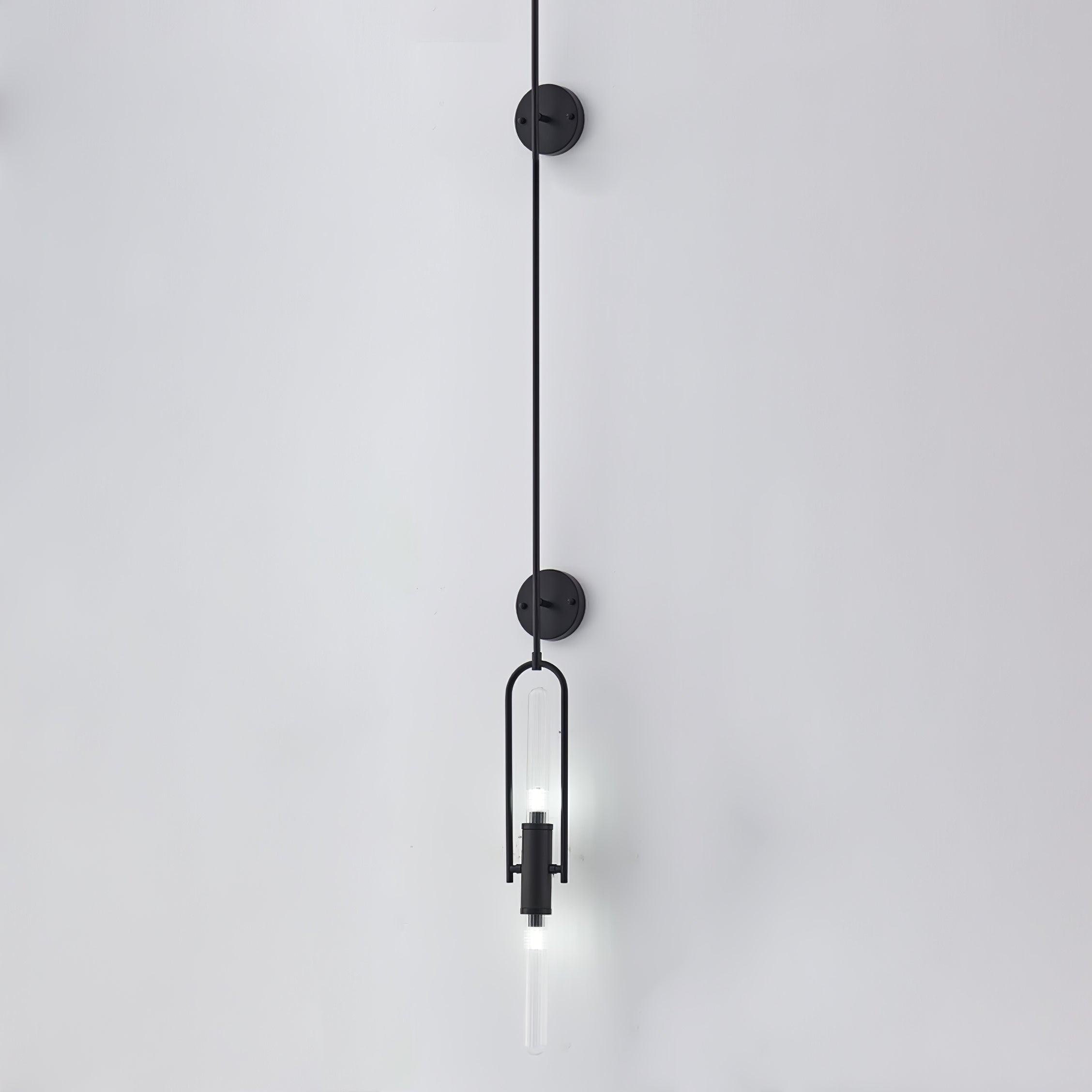 Olraeos Nordic Art Long Arc Glass Wall Lamp - Blowlighting