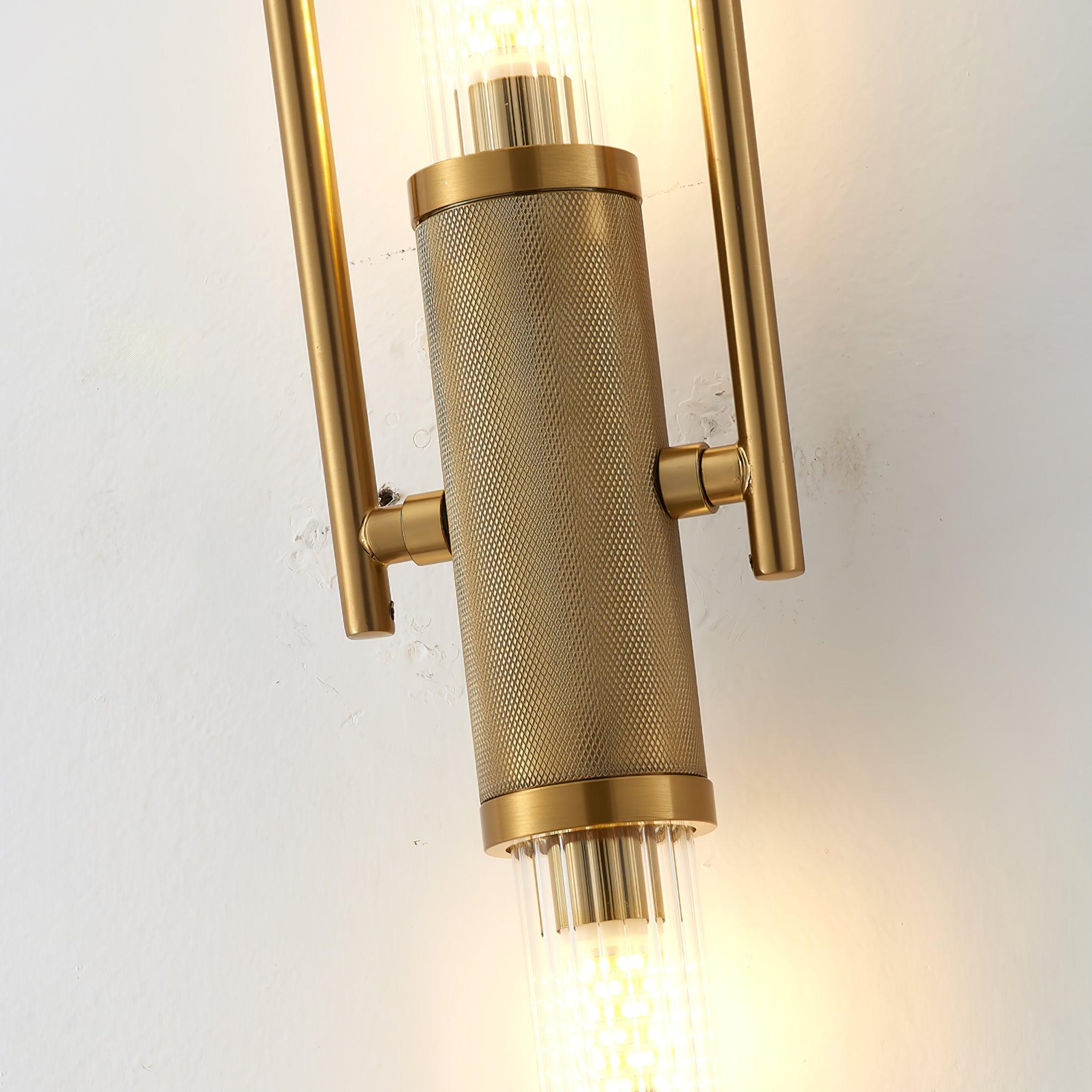 Olraeos Nordic Art Long Arc Glass Wall Lamp - Blowlighting
