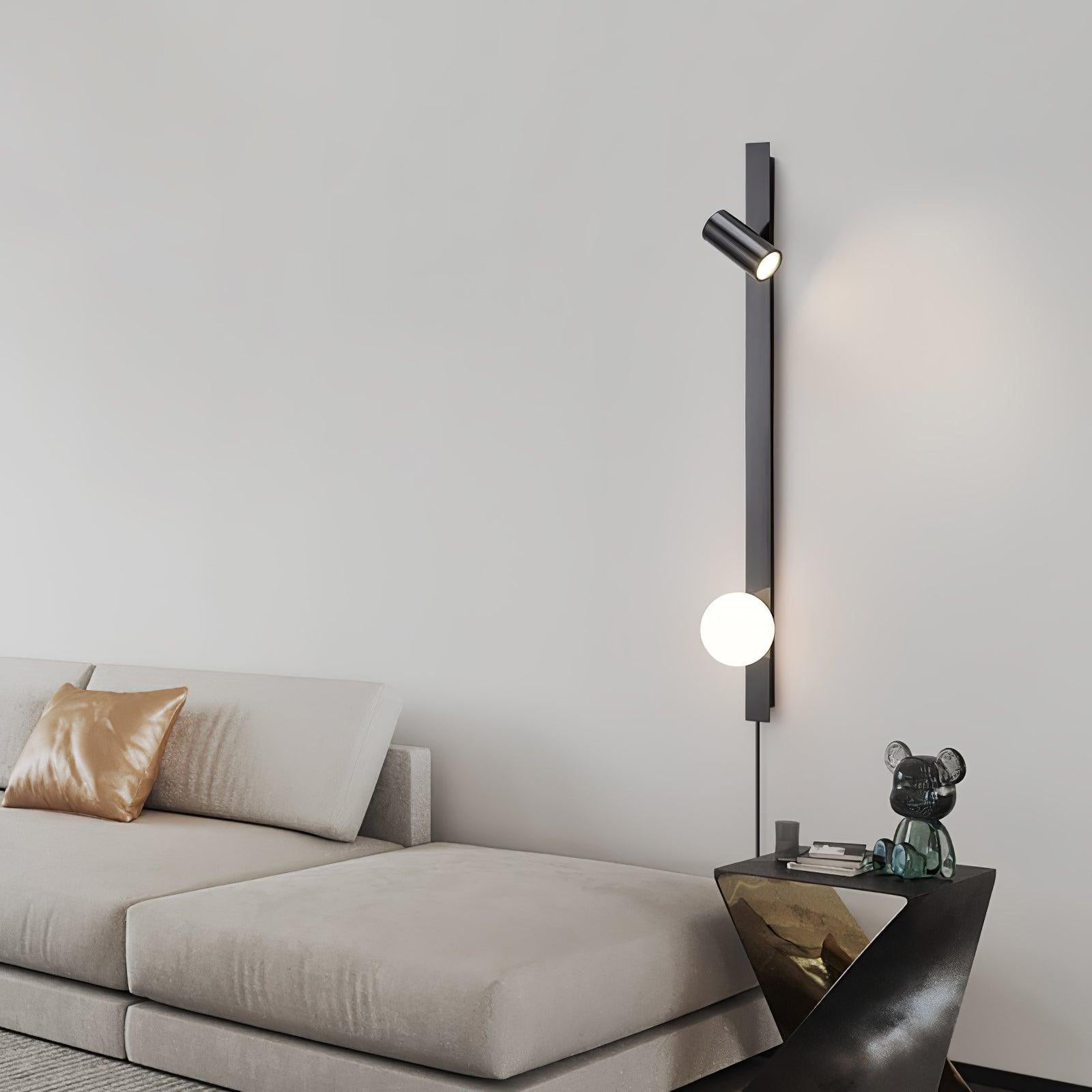Long Arm Plug-in Wall Light - Blowlighting