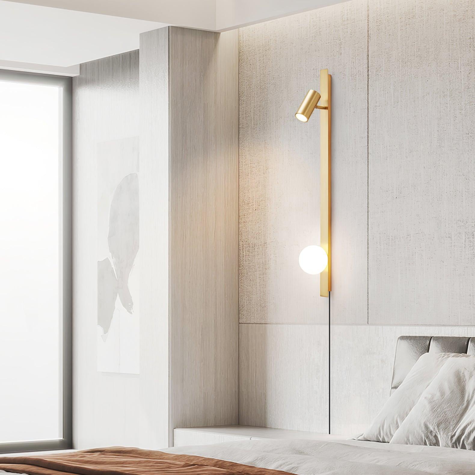Long Arm Plug-in Wall Light - Blowlighting