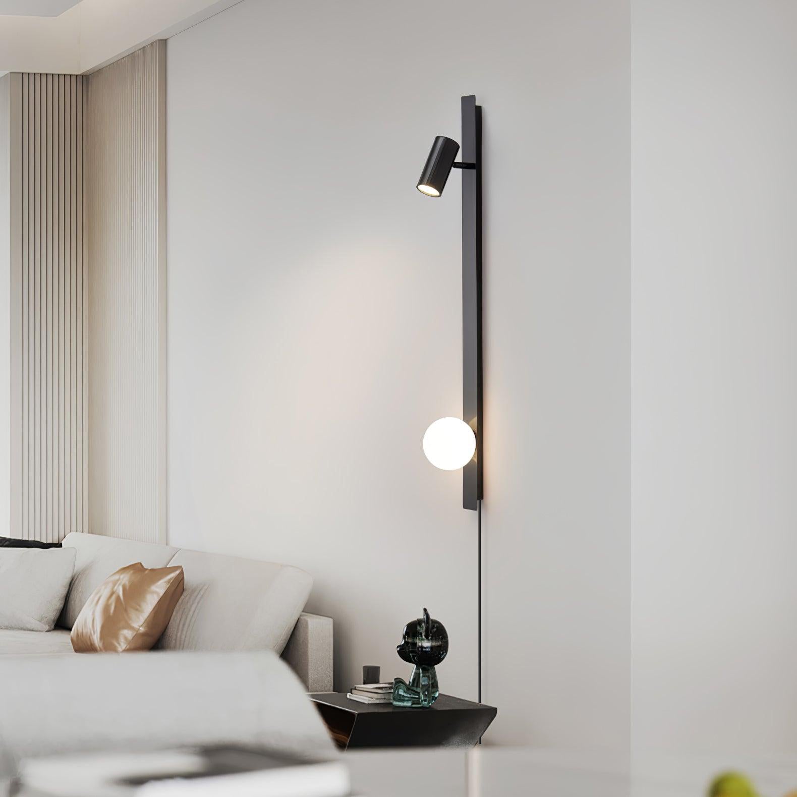 Long Arm Plug-in Wall Light - Blowlighting