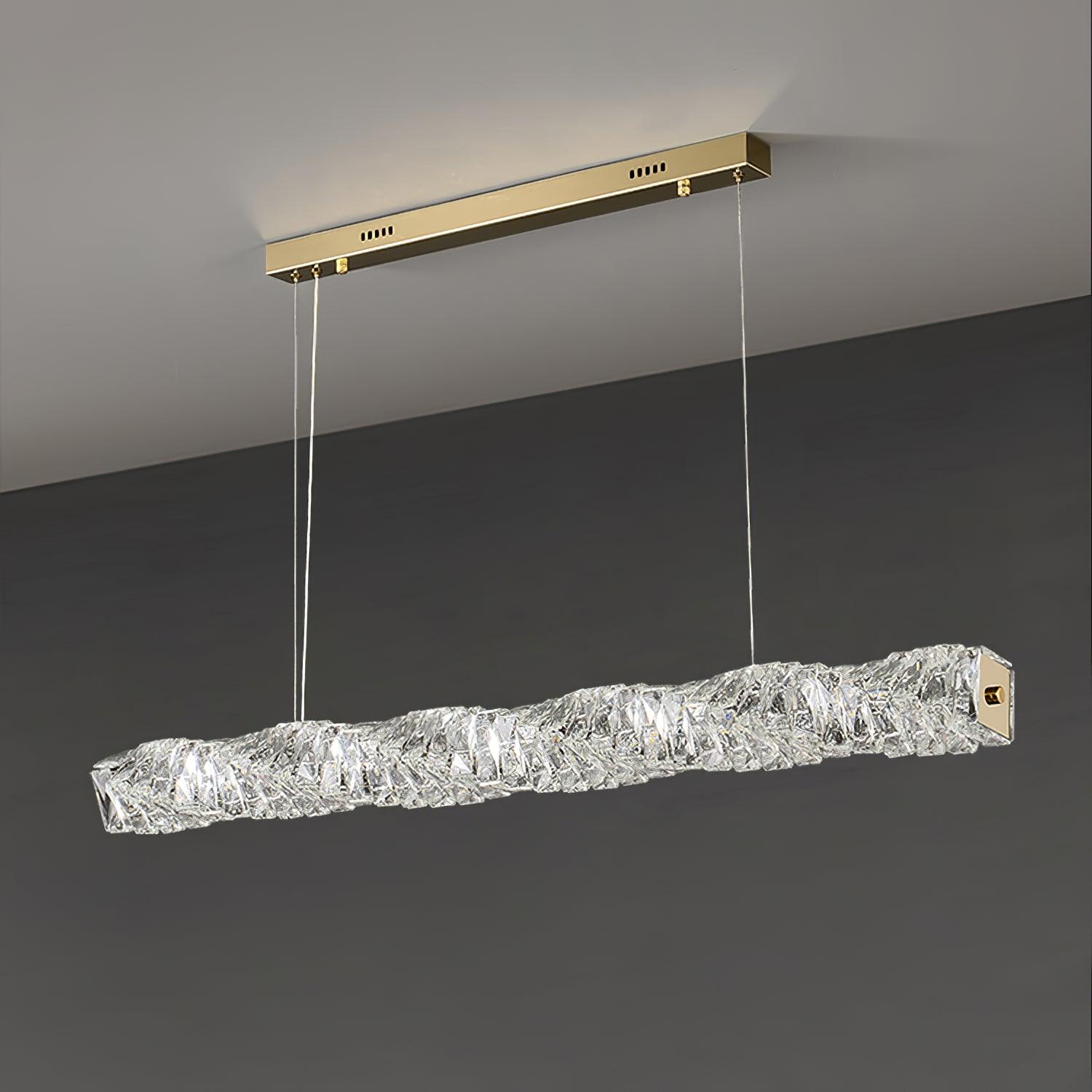 Long Crystal Pendant Lamp - Blowlighting