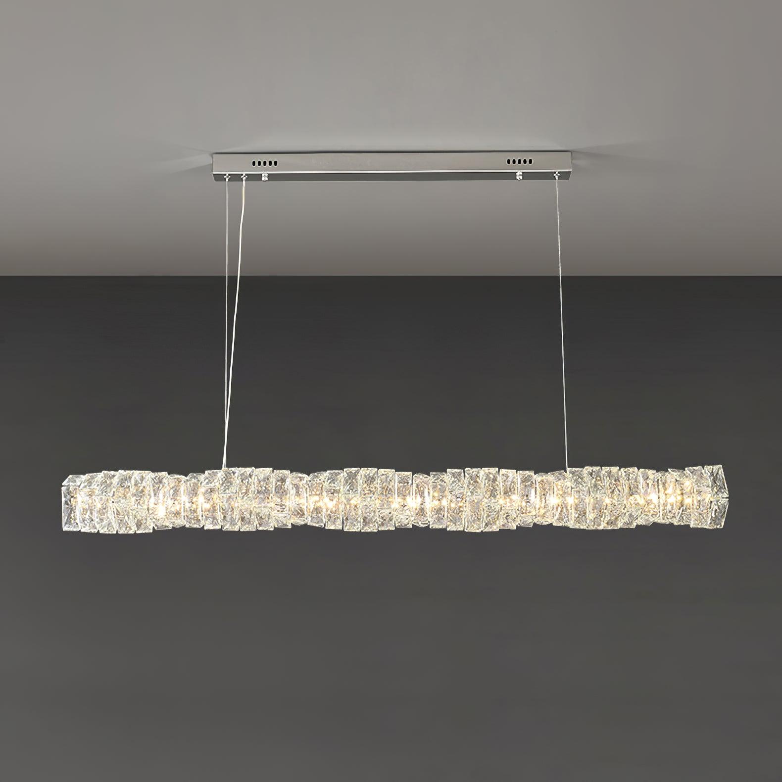Long Crystal Pendant Lamp - Blowlighting