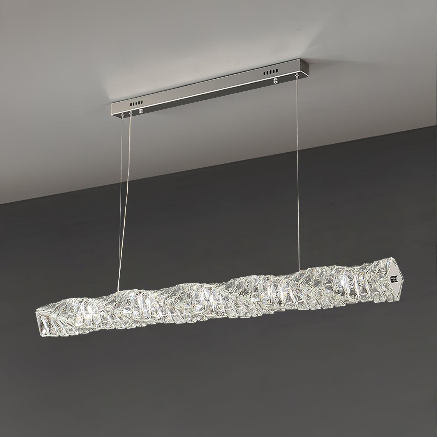Long Crystal Pendant Lamp - Blowlighting