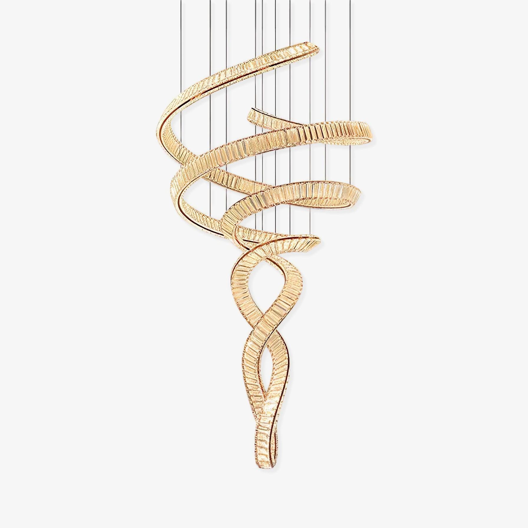 Cotalan Fluid Gold Pendant Light - Blowlighting