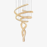 Cotalan Fluid Gold Pendant Light - Blowlighting