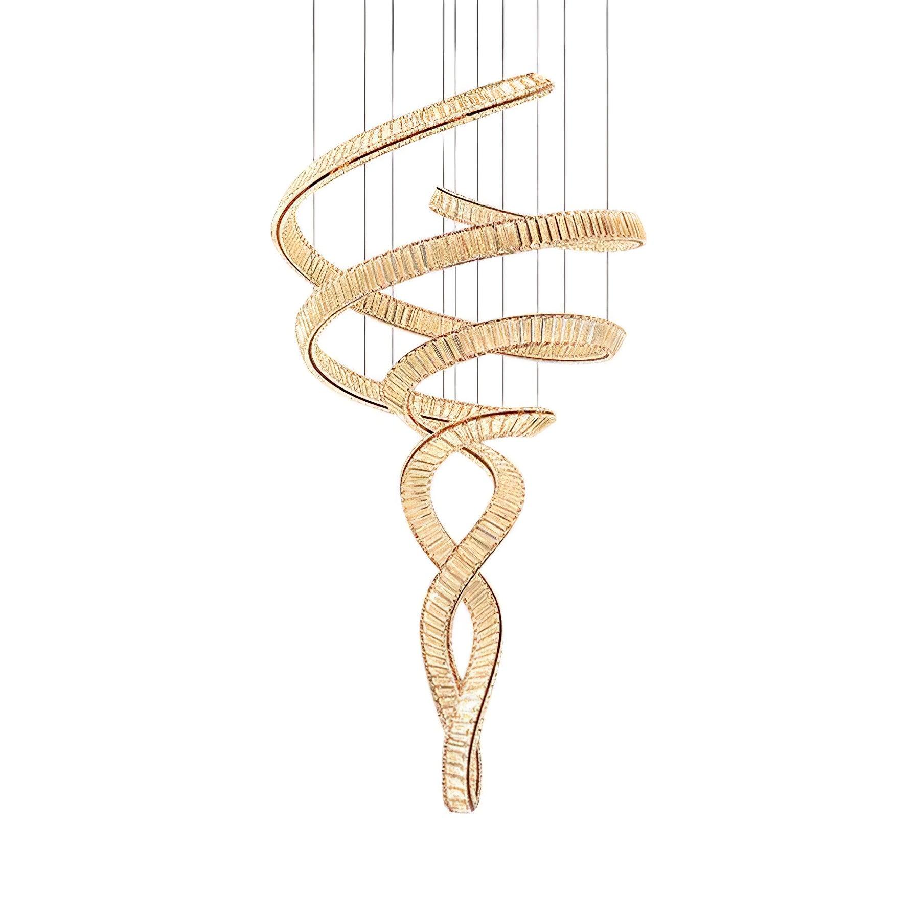 Cotalan Fluid Gold Pendant Light - Blowlighting