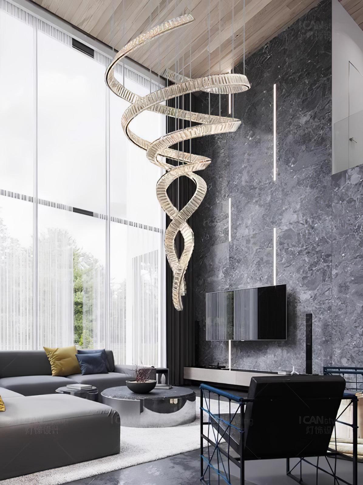 Cotalan Fluid Gold Pendant Light - Blowlighting