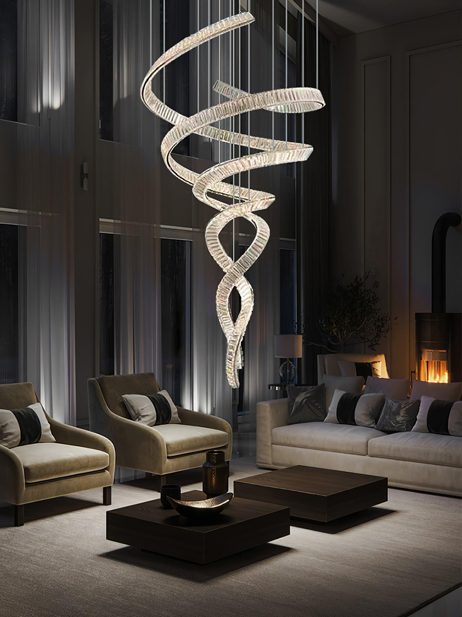 Cotalan Fluid Gold Pendant Light - Blowlighting