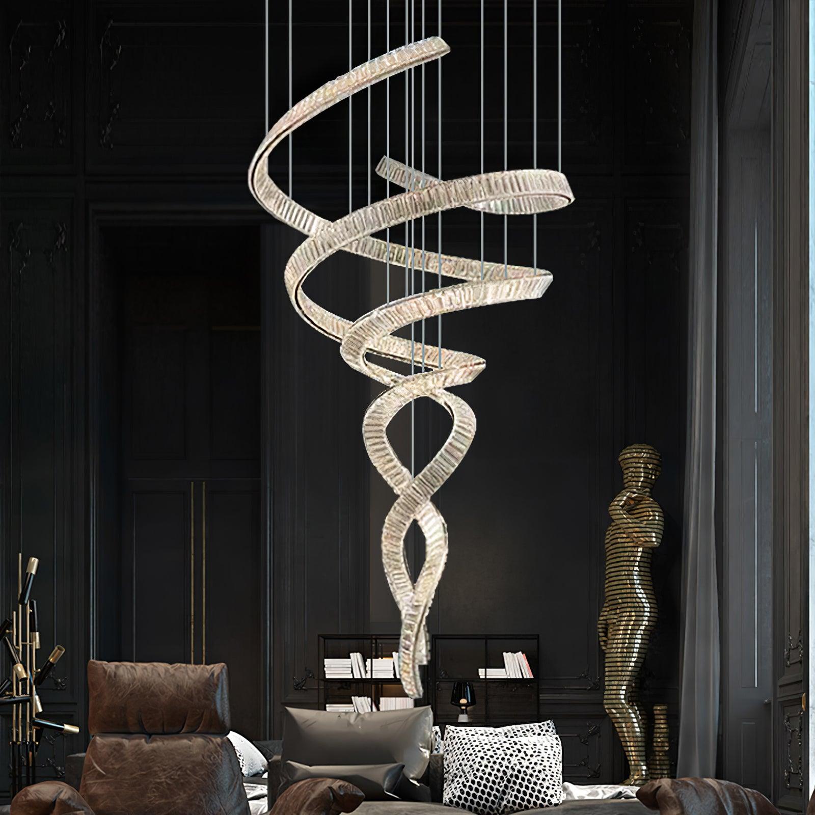 Cotalan Fluid Gold Pendant Light - Blowlighting