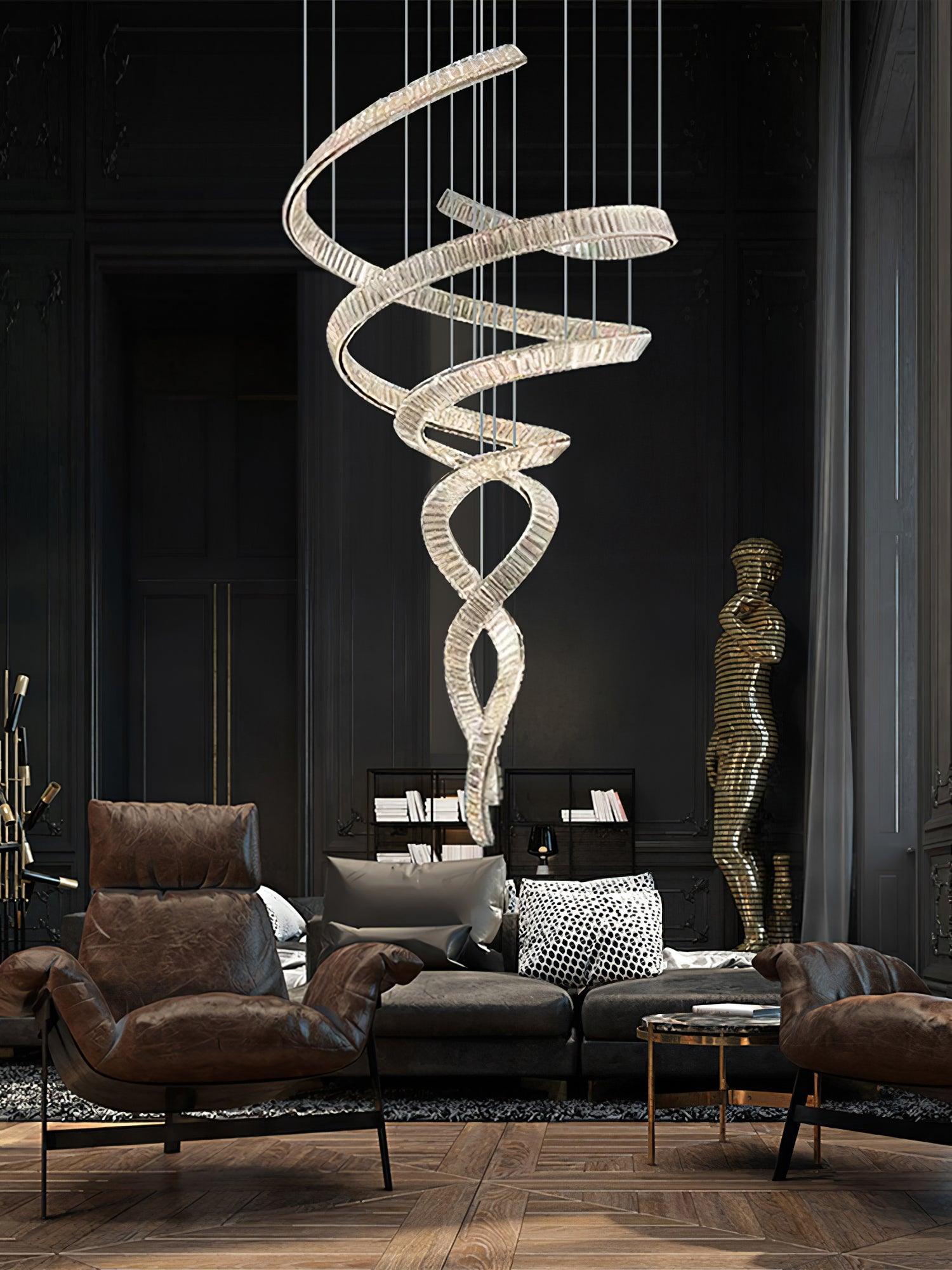 Cotalan Fluid Gold Pendant Light - Blowlighting