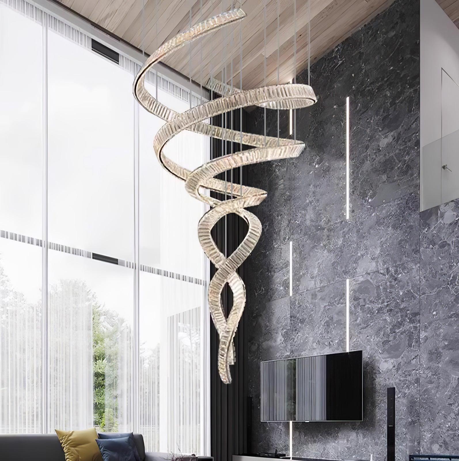 Cotalan Fluid Gold Pendant Light - Blowlighting