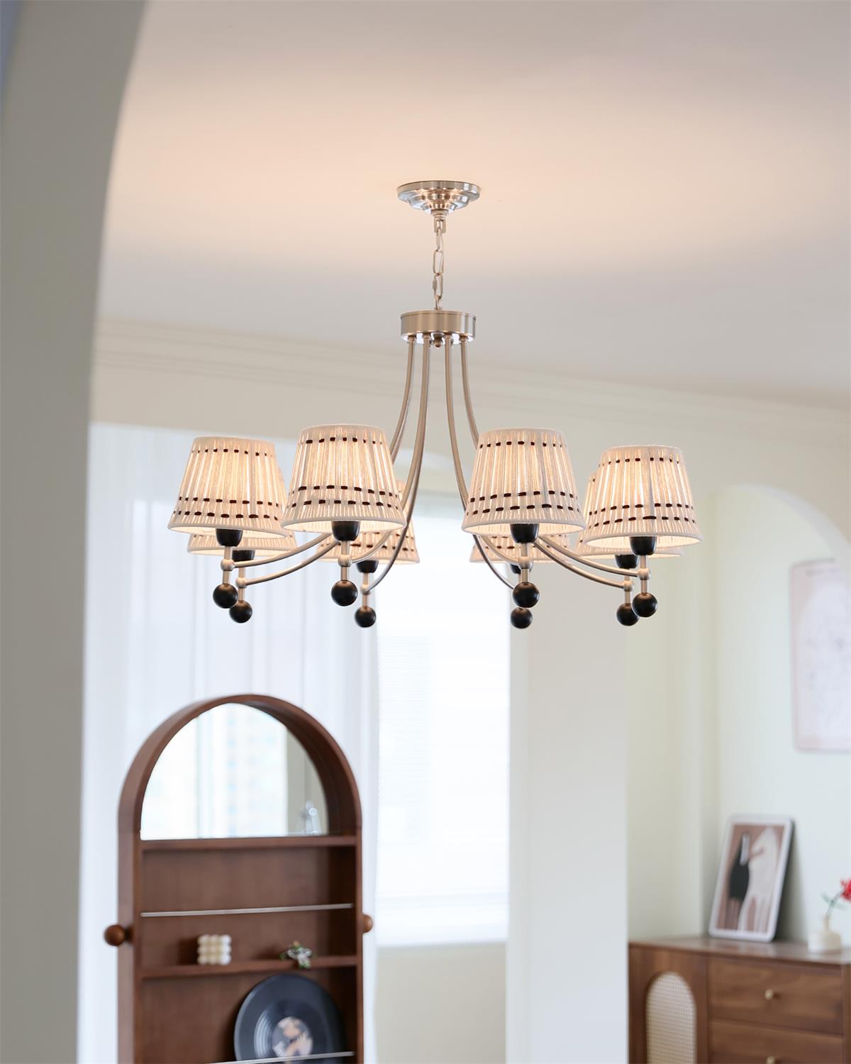 Loomcrest Oriental Cotton Thread Chandelier